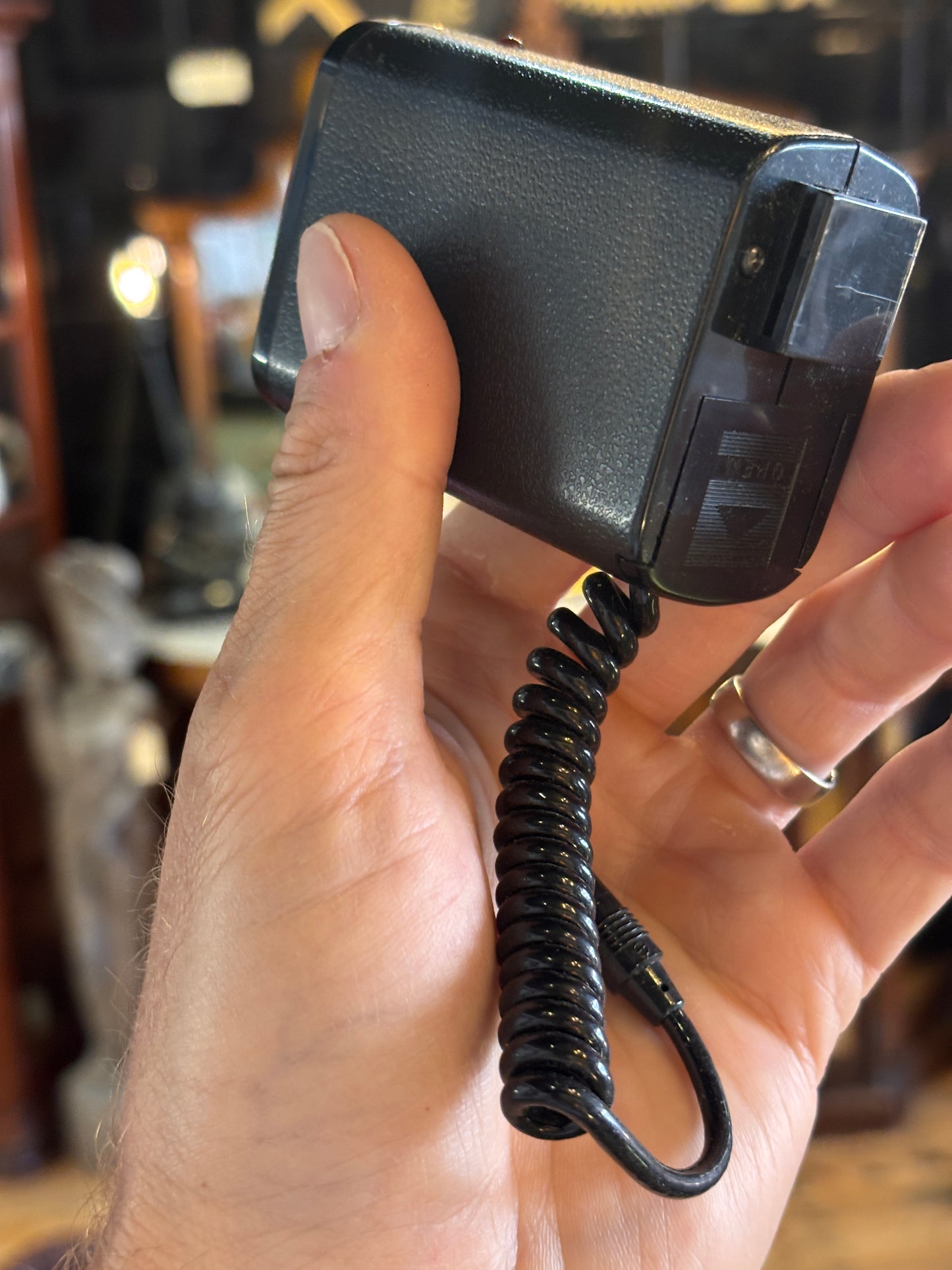 Vintage Sankyo Camera Self Timer with Original Soft Case – 1970s Electronic Shutter Timer