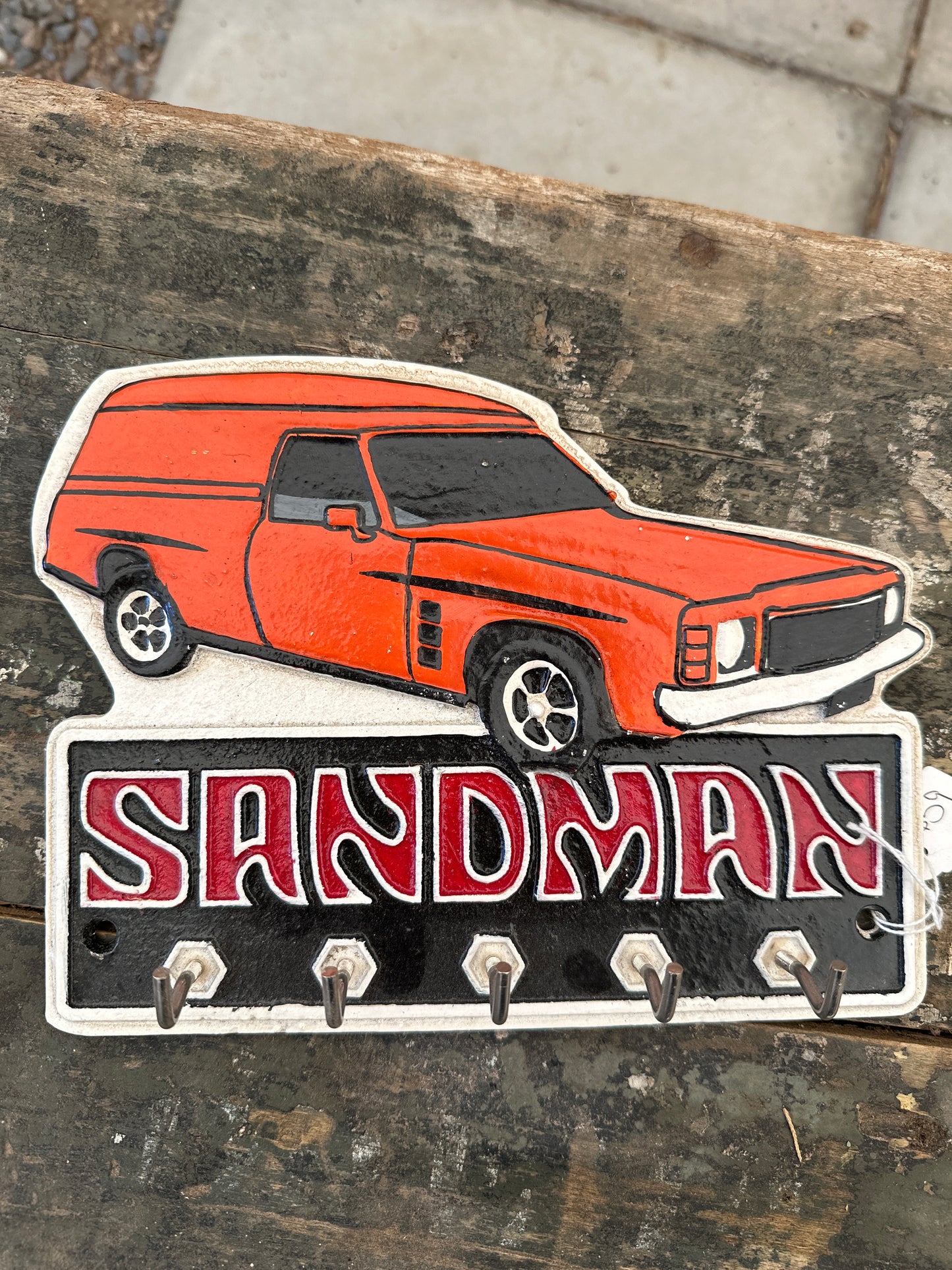 Cast Iron Sandman Key Hook
