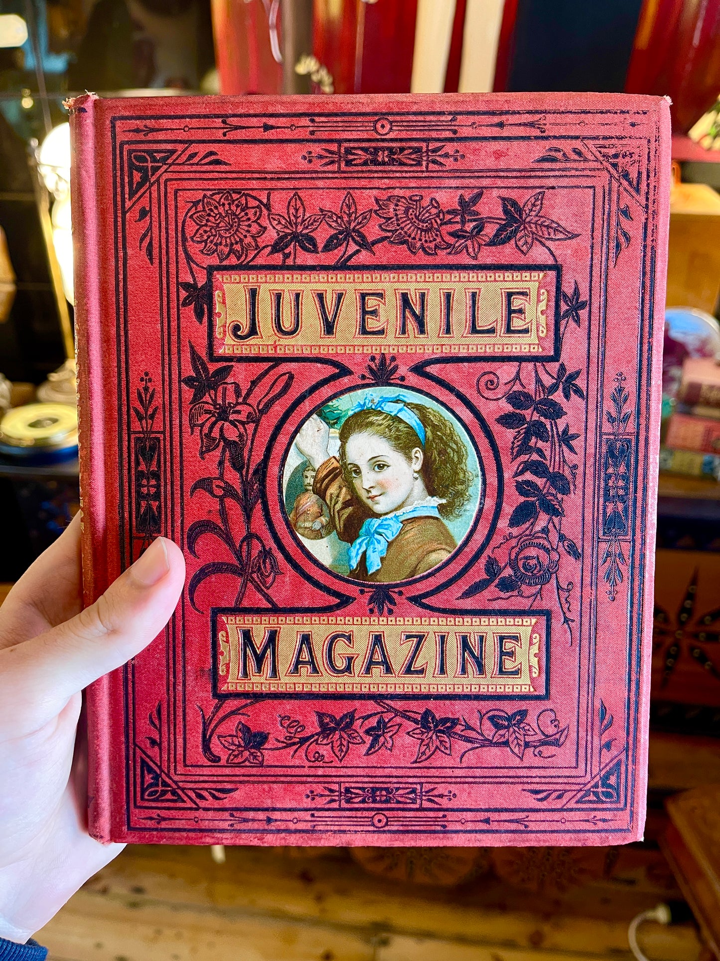 1881 Juvenile Magazine - Antique Book, Excellent Condition