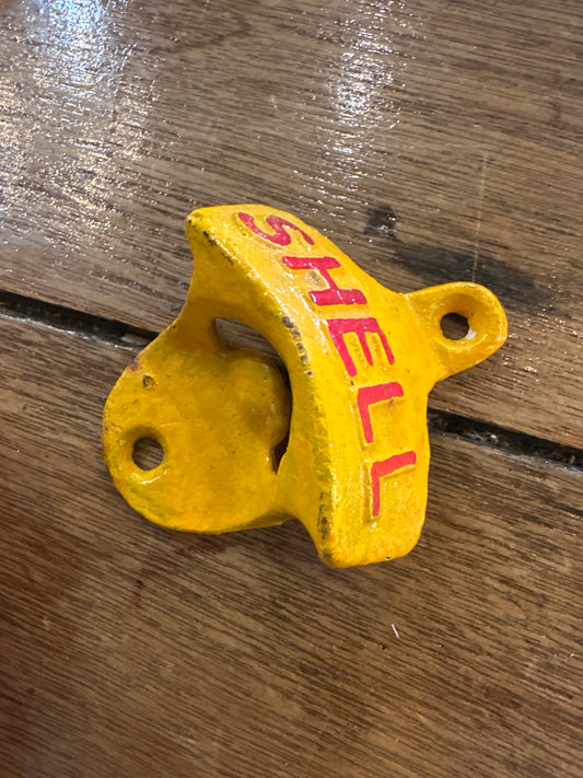 Cast Iron Shell Logo Bottle Opener