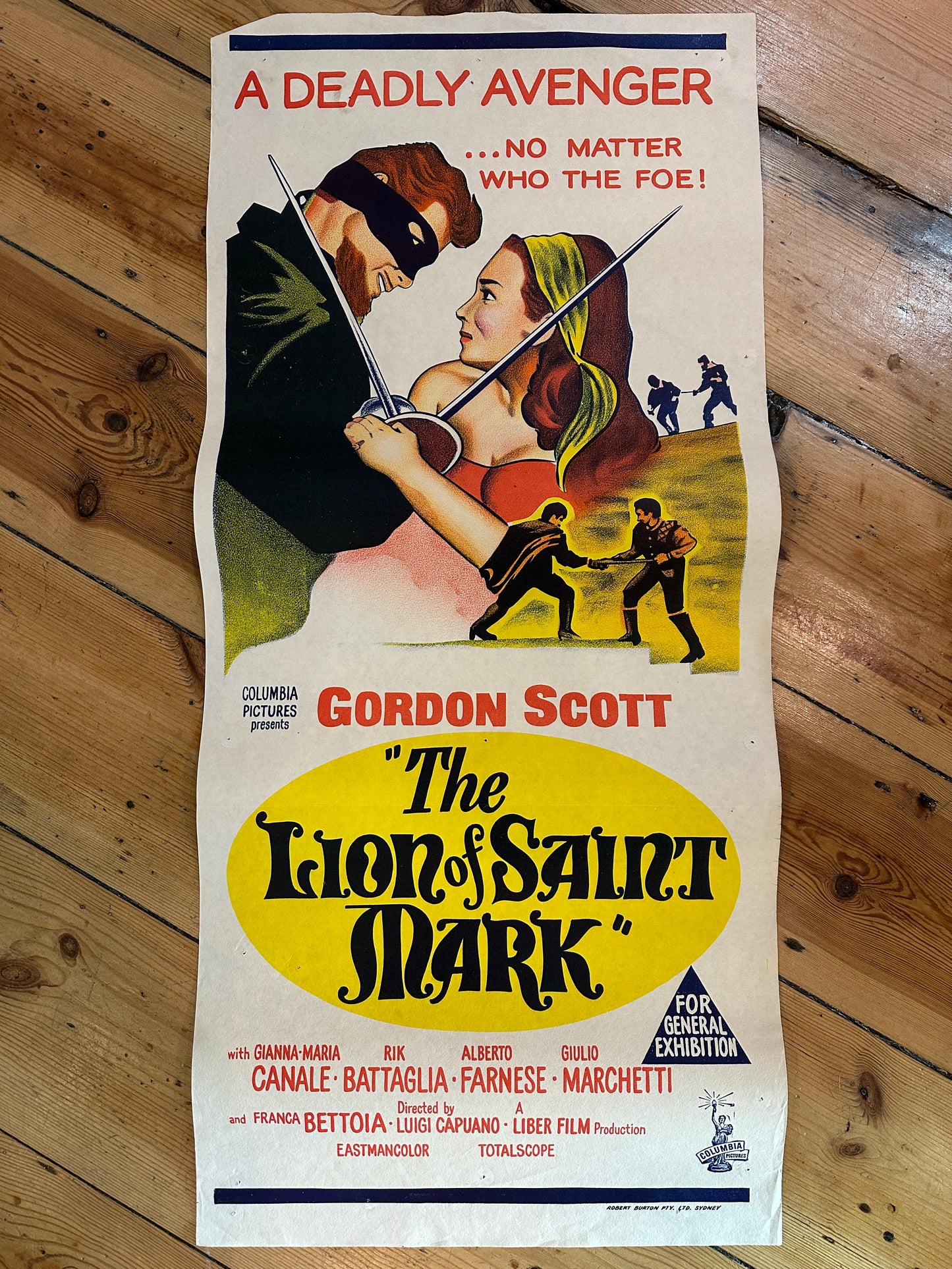 Vintage Daybill Movie Posters, Sold Separately $45 each