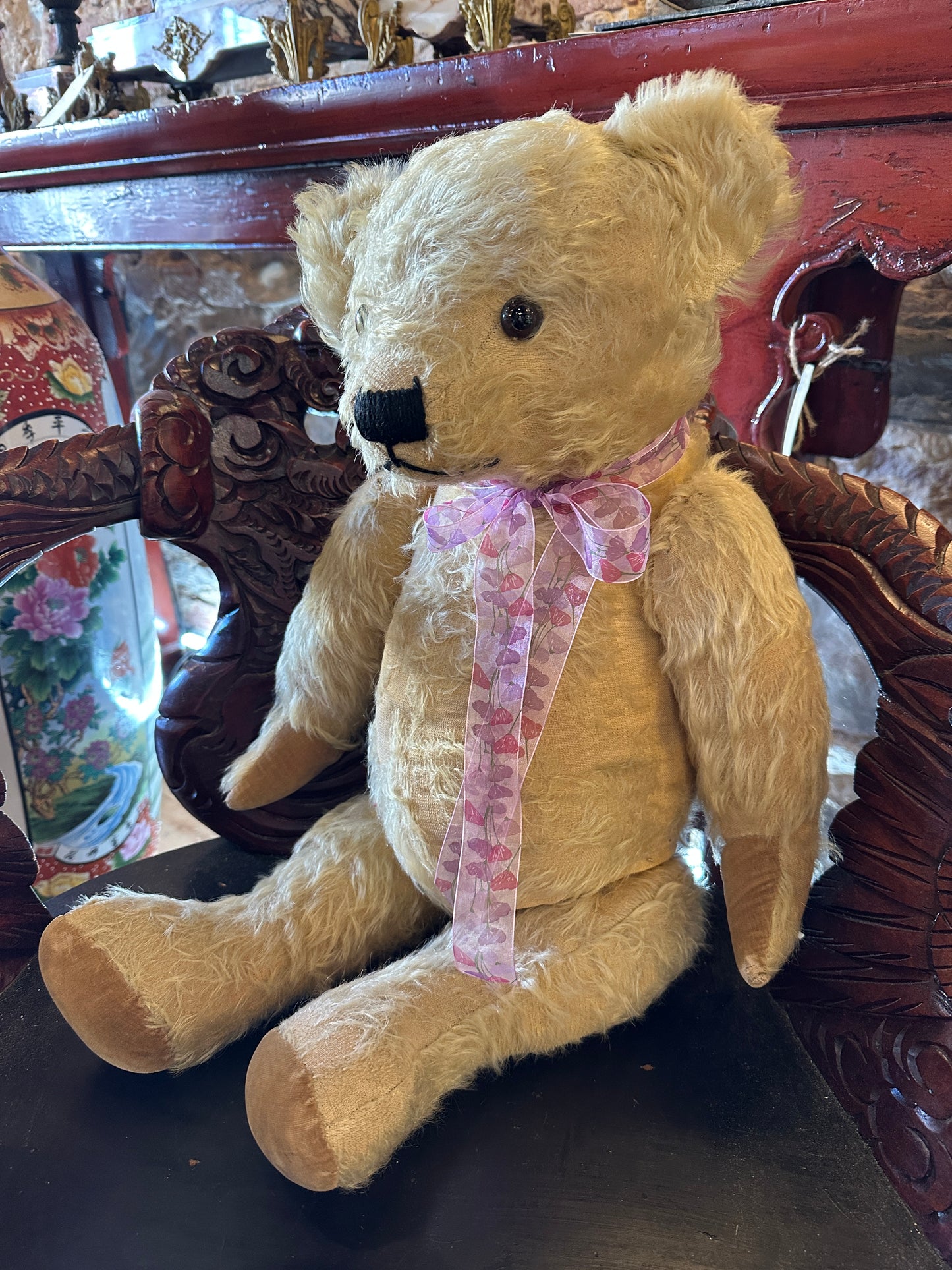 Antique Jointed Teddy Bear - 90 years old!!