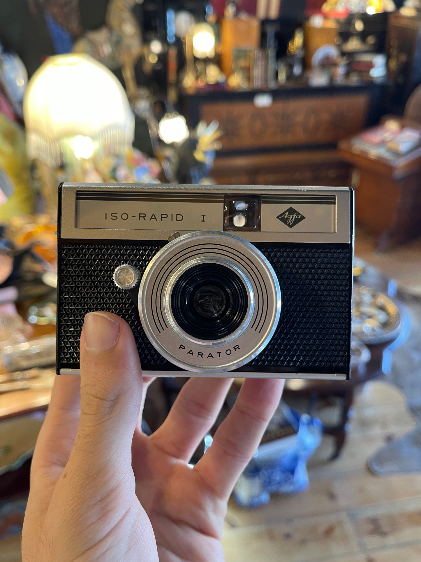 Agfa ISO-Rapid I – Vintage 1960s Film Camera with Case