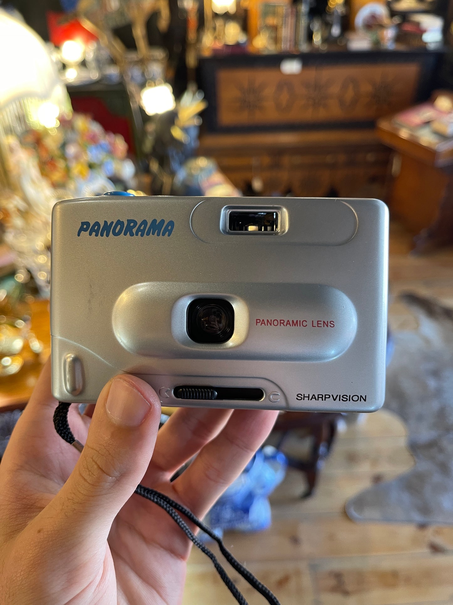 Panorama SharpVision 35mm Point-and-Shoot Film Camera with Panoramic Lens