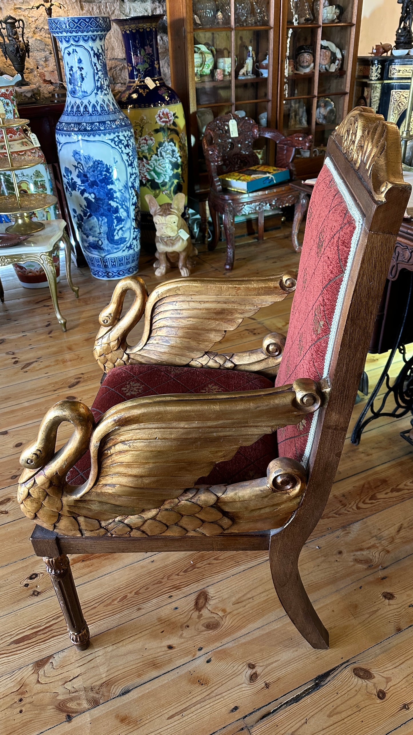 Vintage Empire Swan Chair