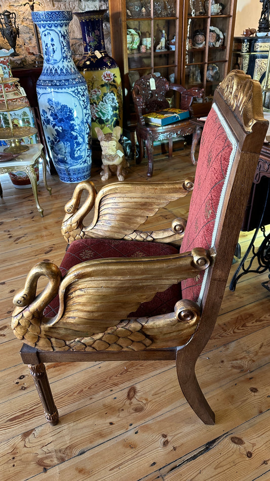 Vintage Empire Swan Chair