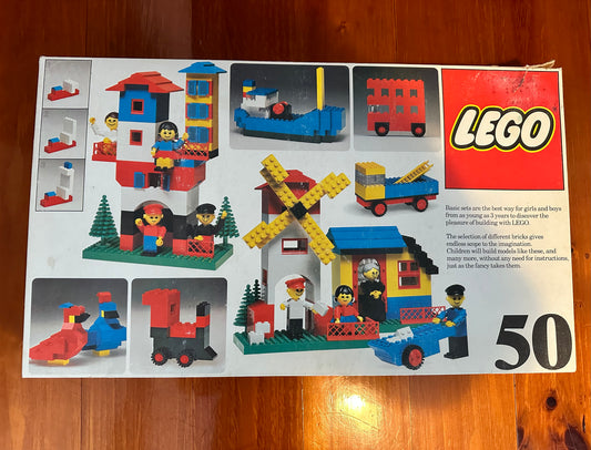 Unique Vintage 1976 Boxed Lego Set 50