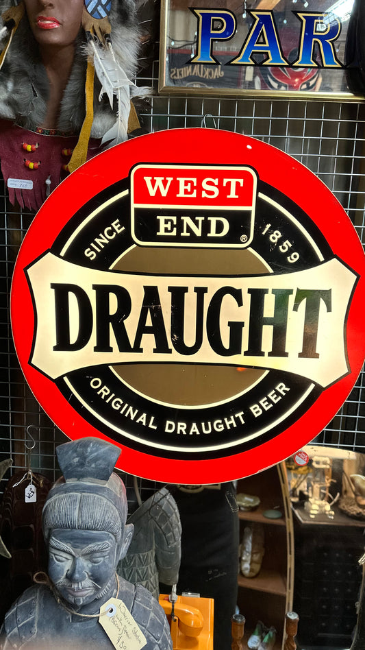 West End Draught illuminated sign