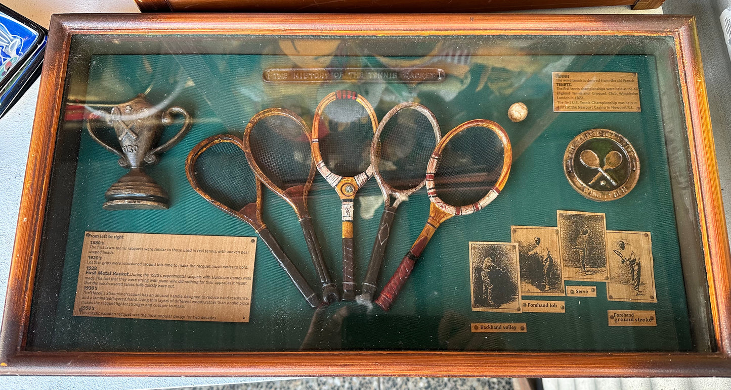 History of Tennis, Wall Decor