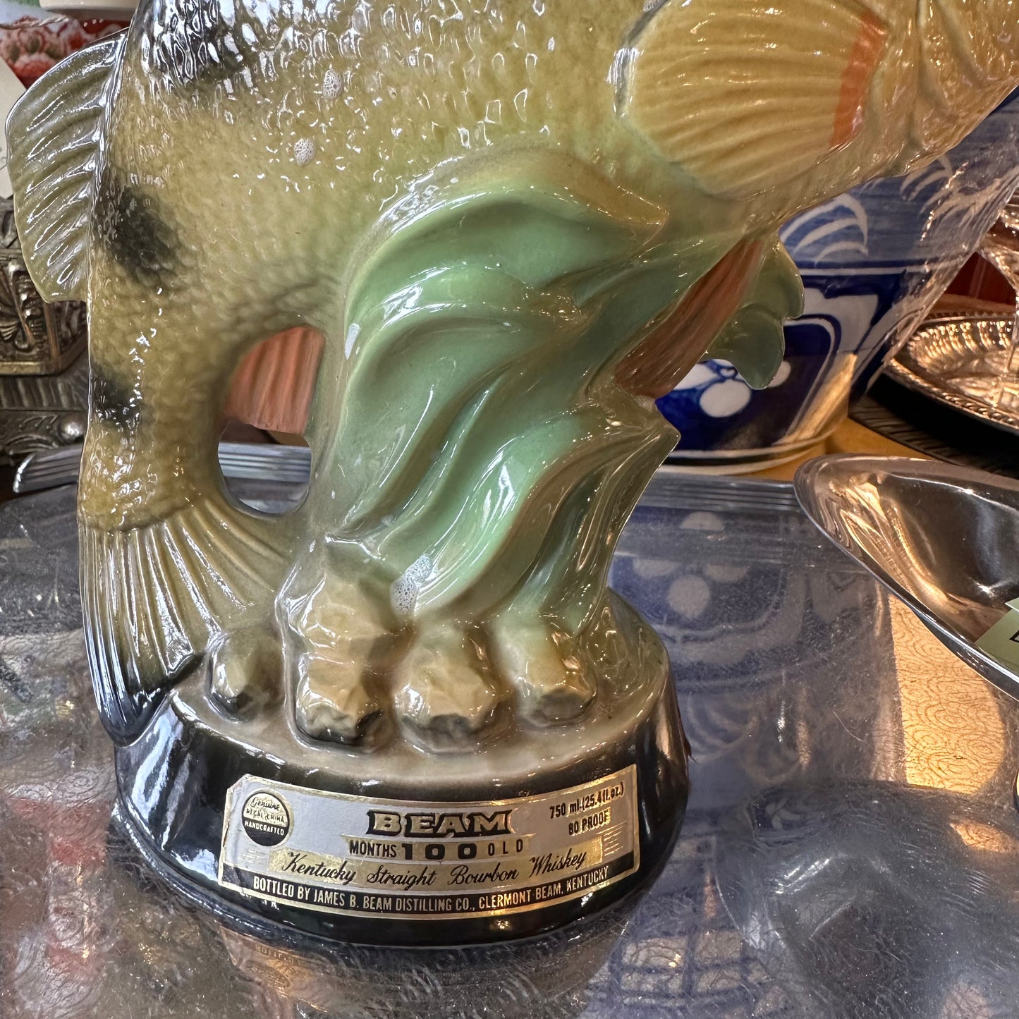 Jim Beam Fish Decanter, Vintage