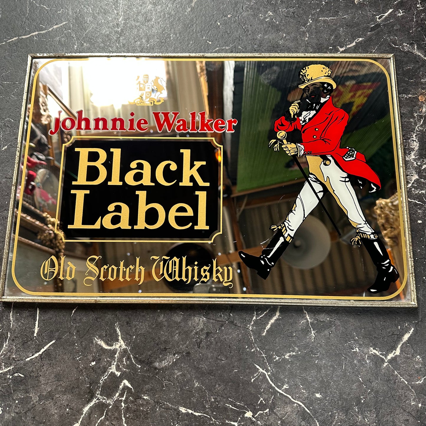 Bar Mirror, Johnnie Walker Black Label