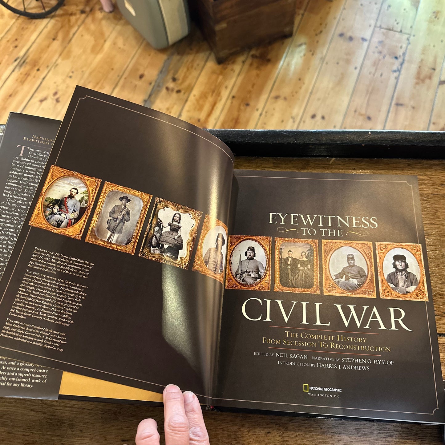"Eyewitness to the Civil War: The Complete History from Secession to Reconstruction" published by National Geographic