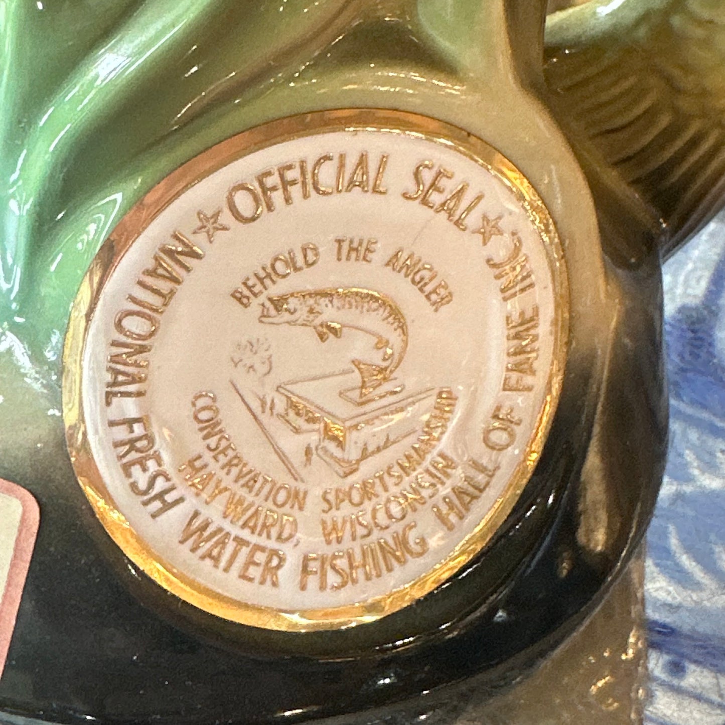 Jim Beam Fish Decanter, Vintage