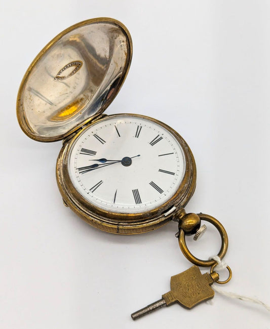 Imperial Swiss Duplex Pocket Watch – 56mm, Circa 1860