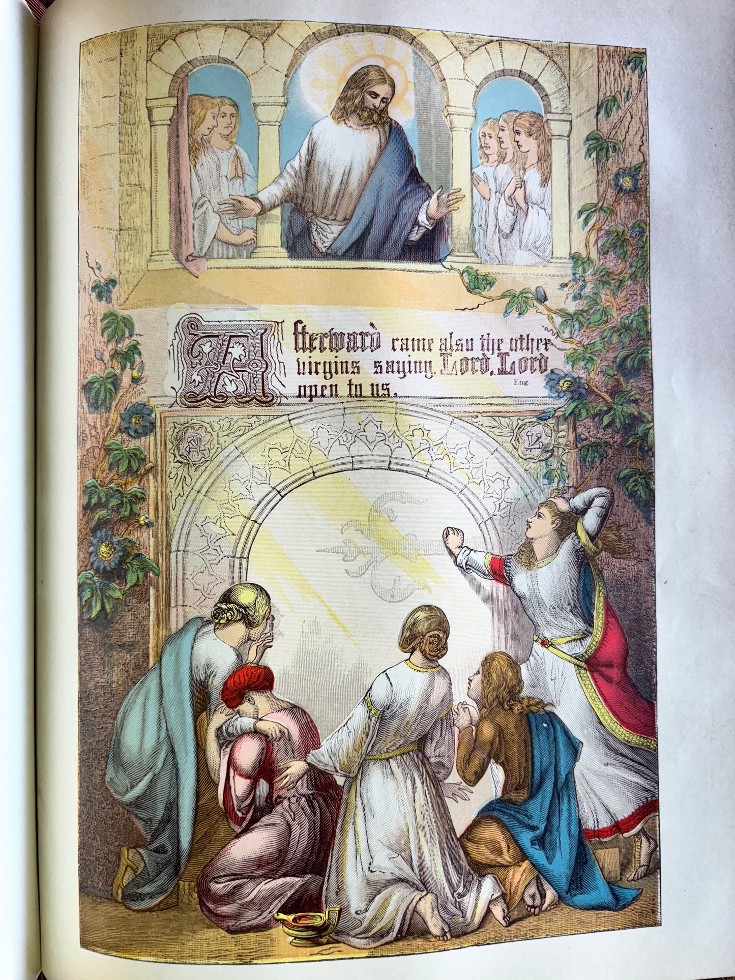 Victorian Antique Family Bible – Pronouncing Parallel Edition with Over 2000 Stunning Illustrations, Circa 1890s