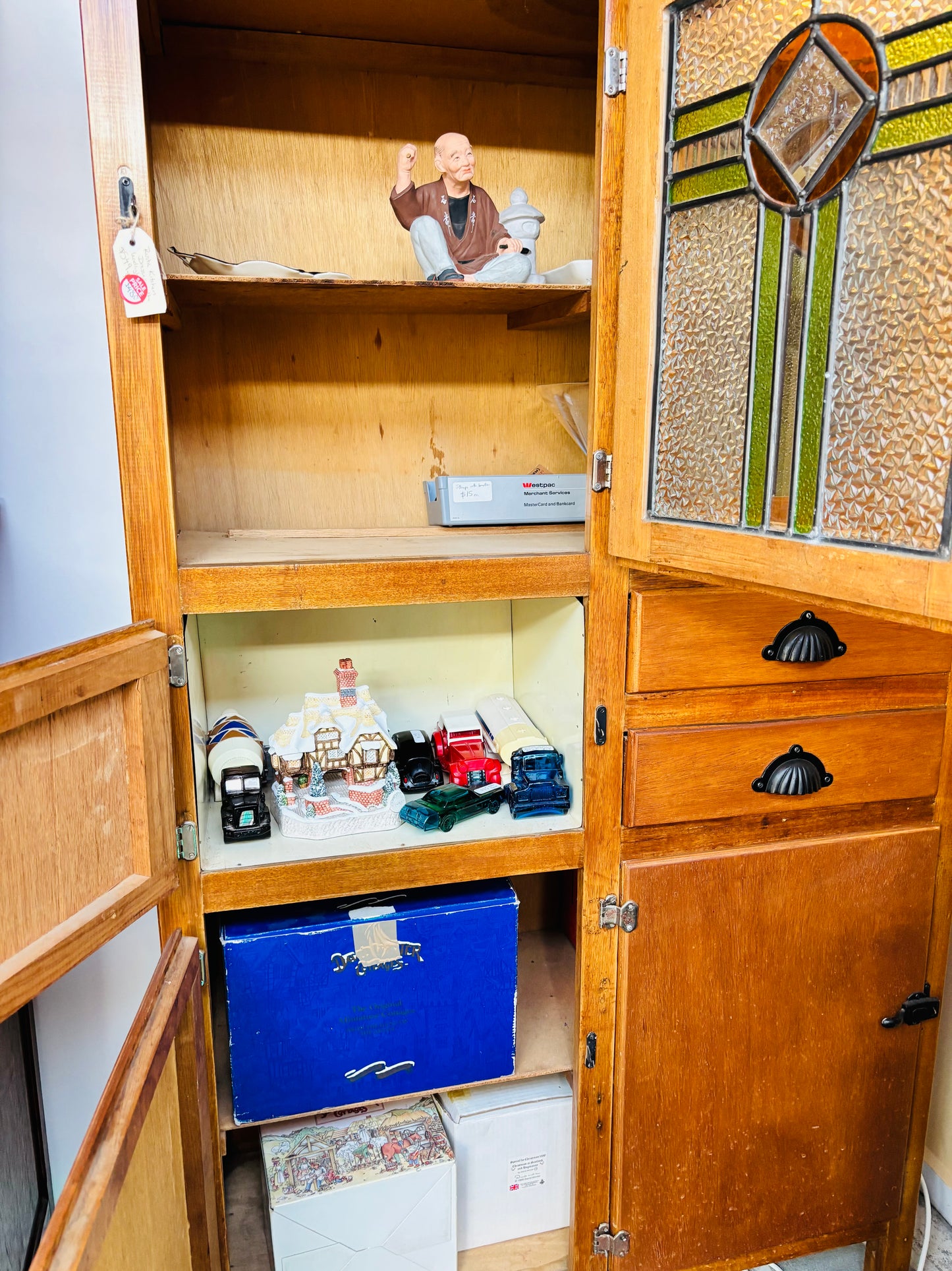 Restored Leadlight Kitchen Dresser