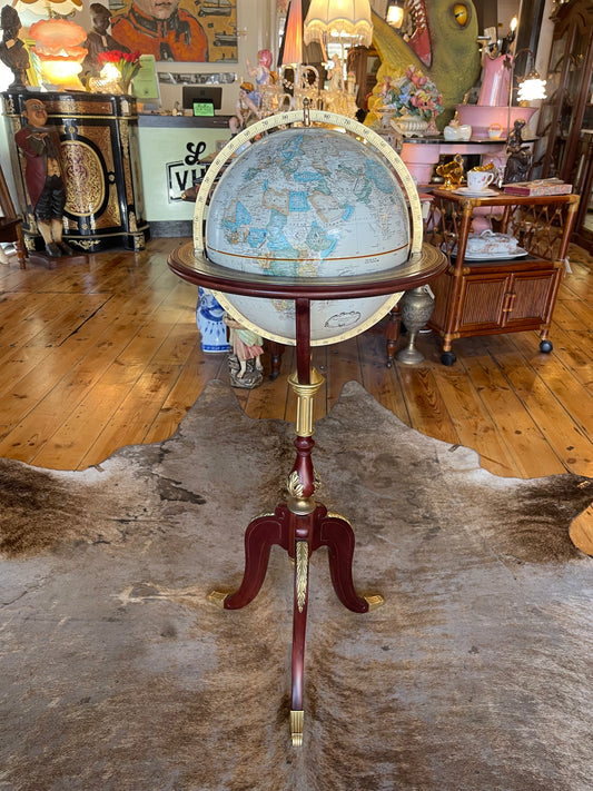 World Globe on Stand