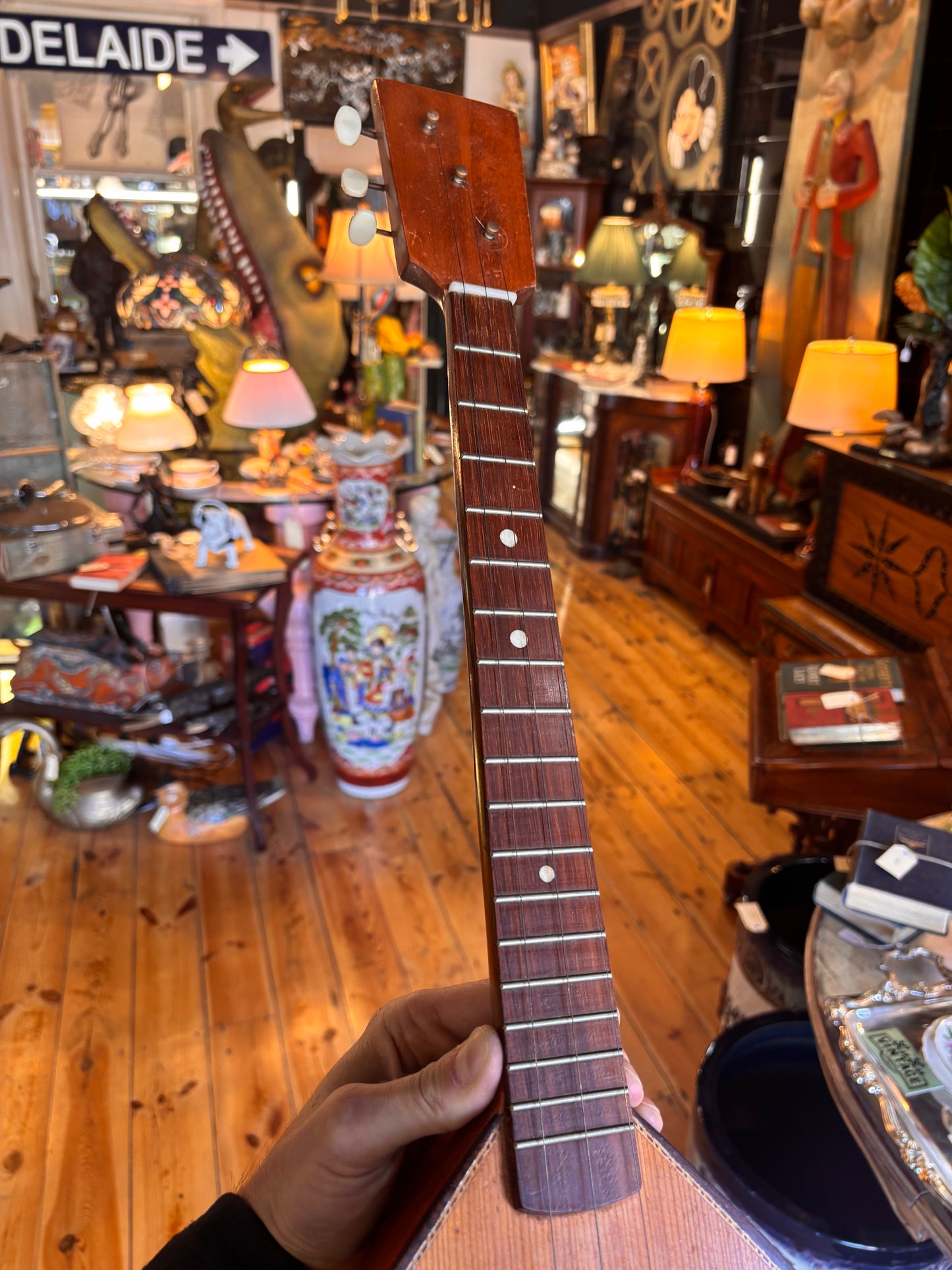 Vintage Russian Balalaika – USSR Folk String Instrument (c.1950s–1970s)