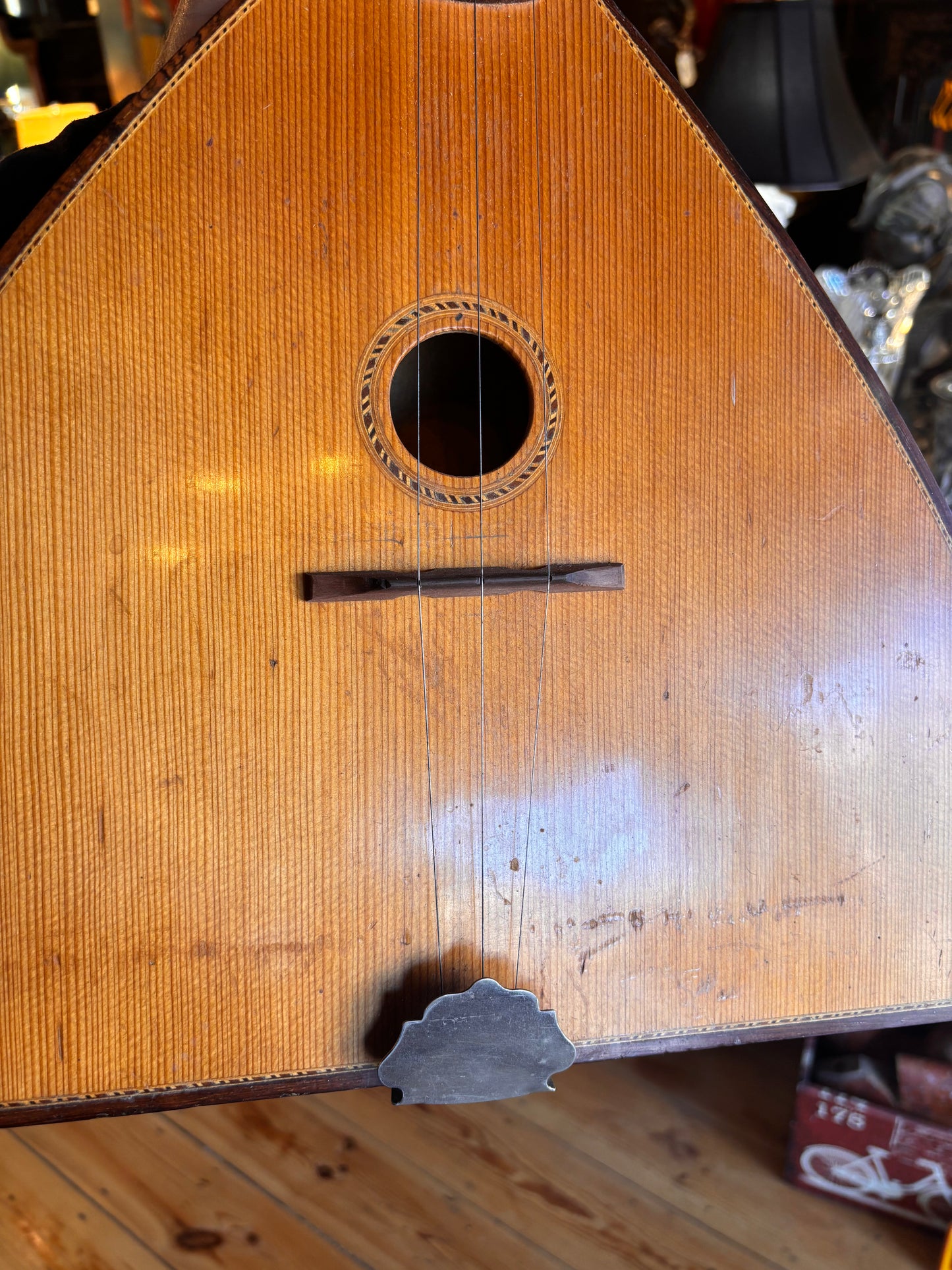 Vintage Russian Balalaika – USSR Folk String Instrument (c.1950s–1970s)