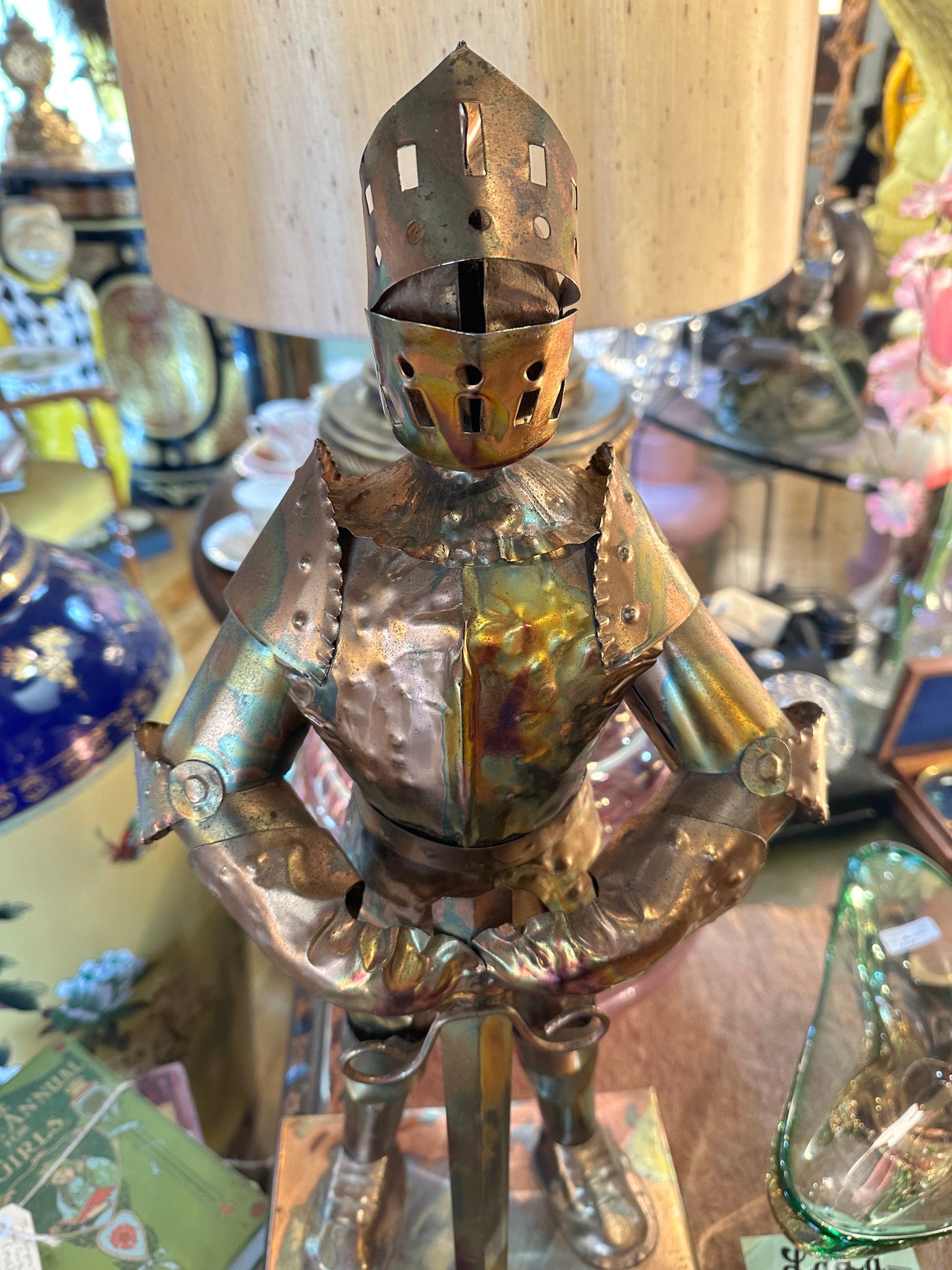 Vintage metal Armoured Knight