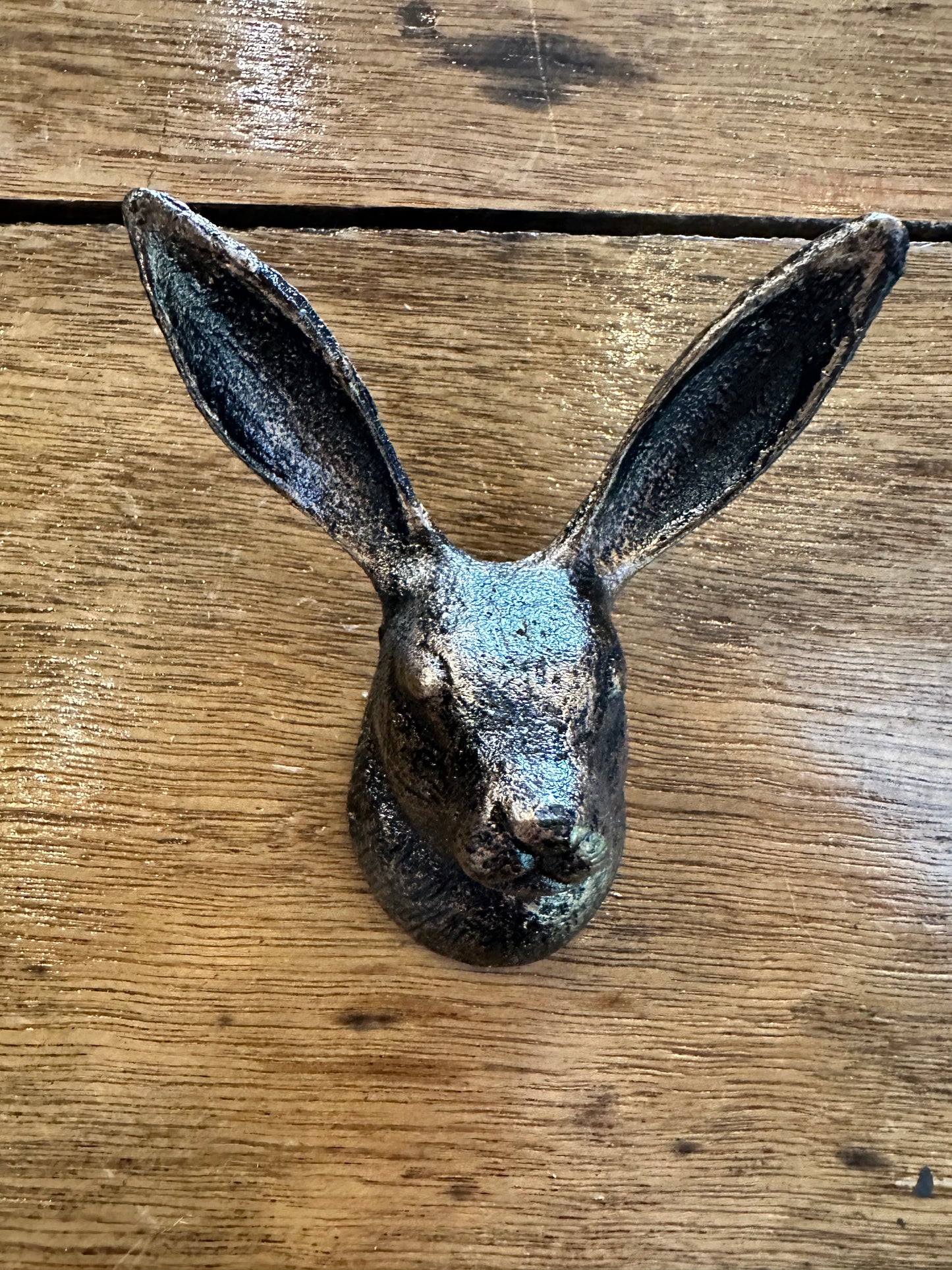 Rabbit Cast Iron Hooks - Bronze Finish