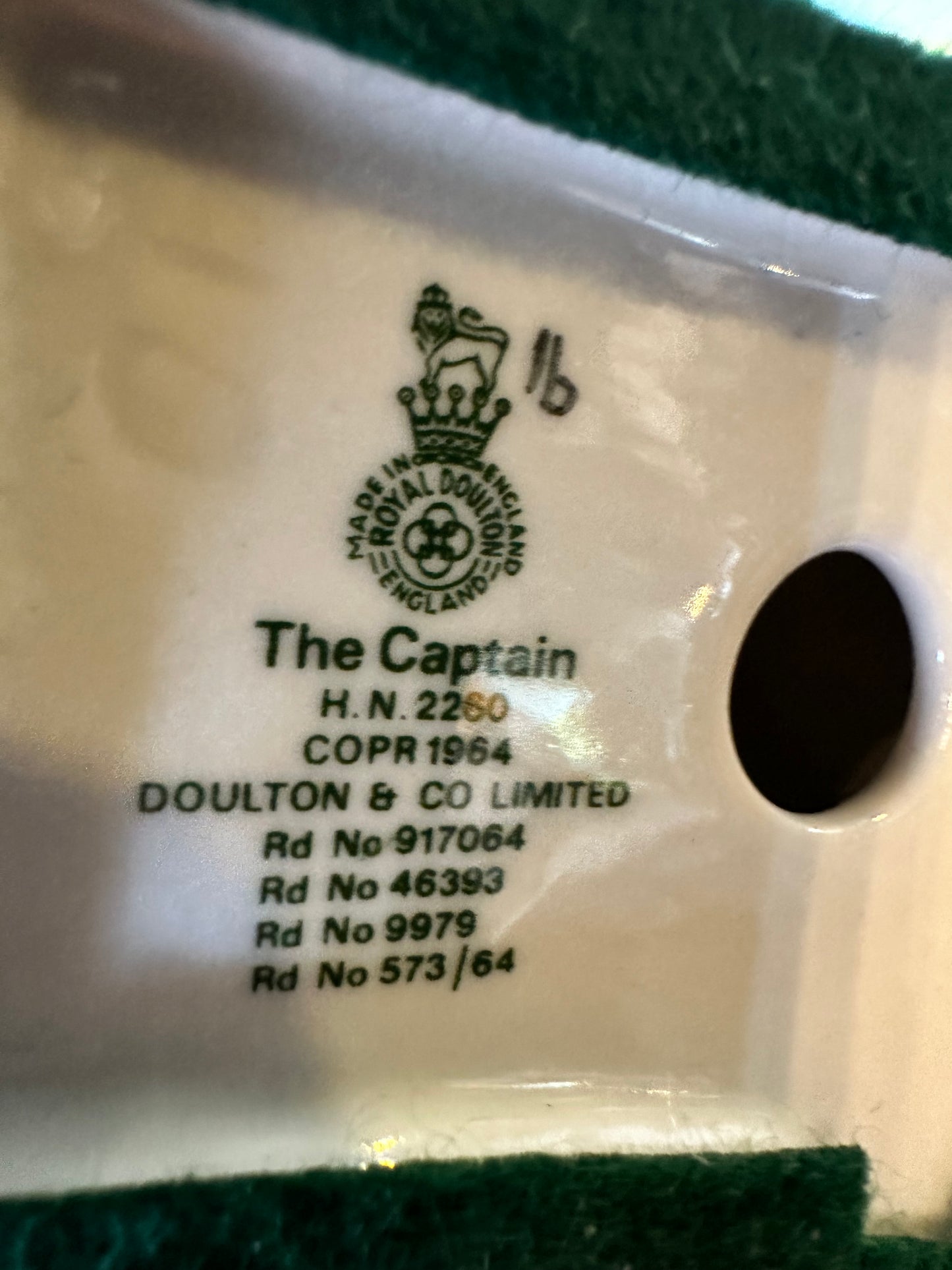 Royal Doulton The Captain Figurine