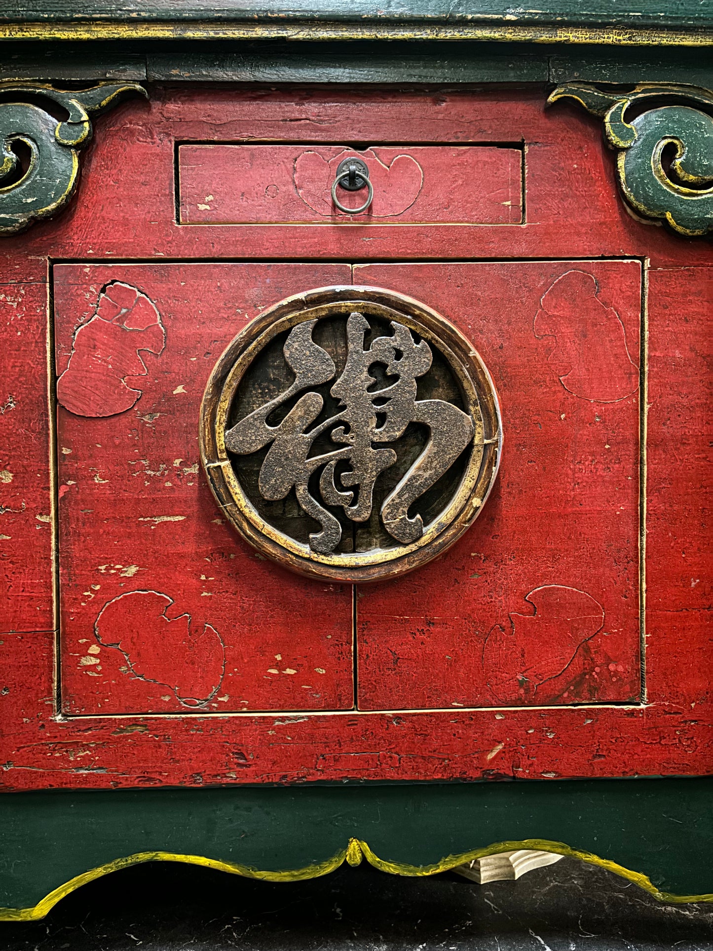 Beautifully Detailed Antique Oriental Cabinet