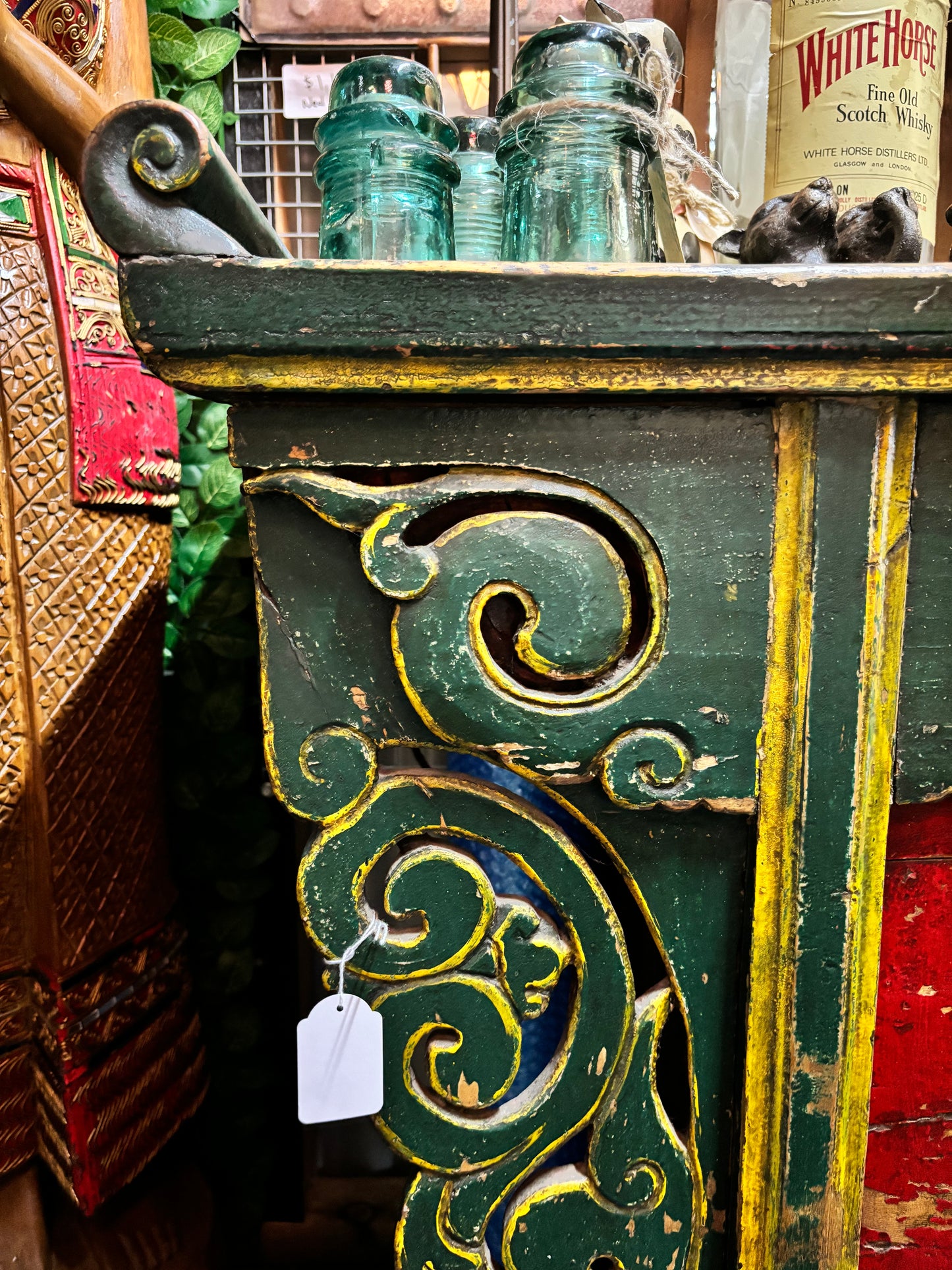 Beautifully Detailed Antique Oriental Cabinet