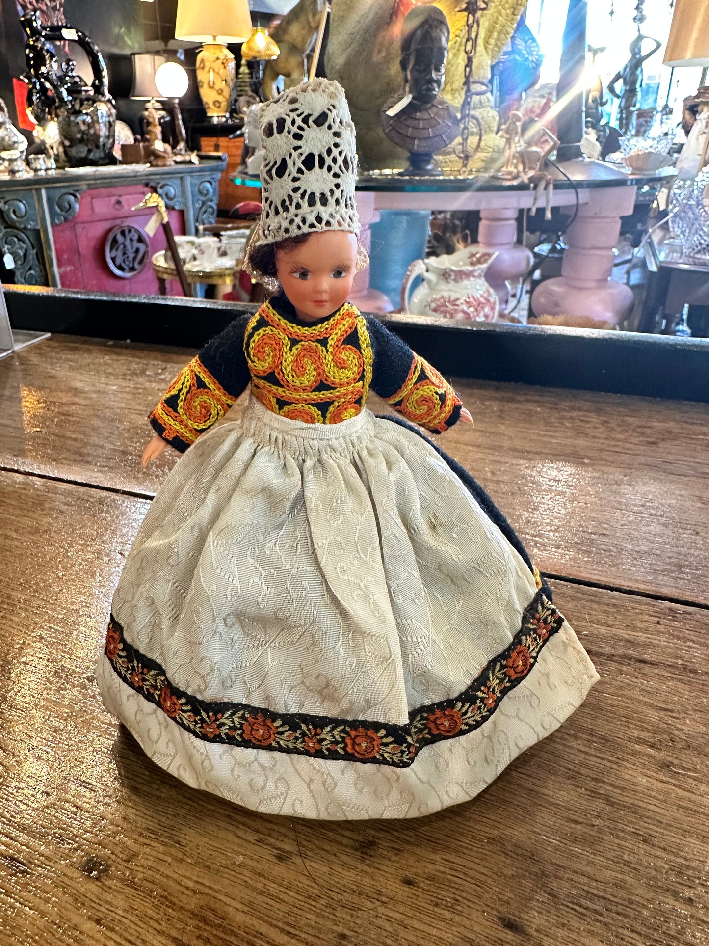 Rare Vintage 1960s Nationality Doll, France