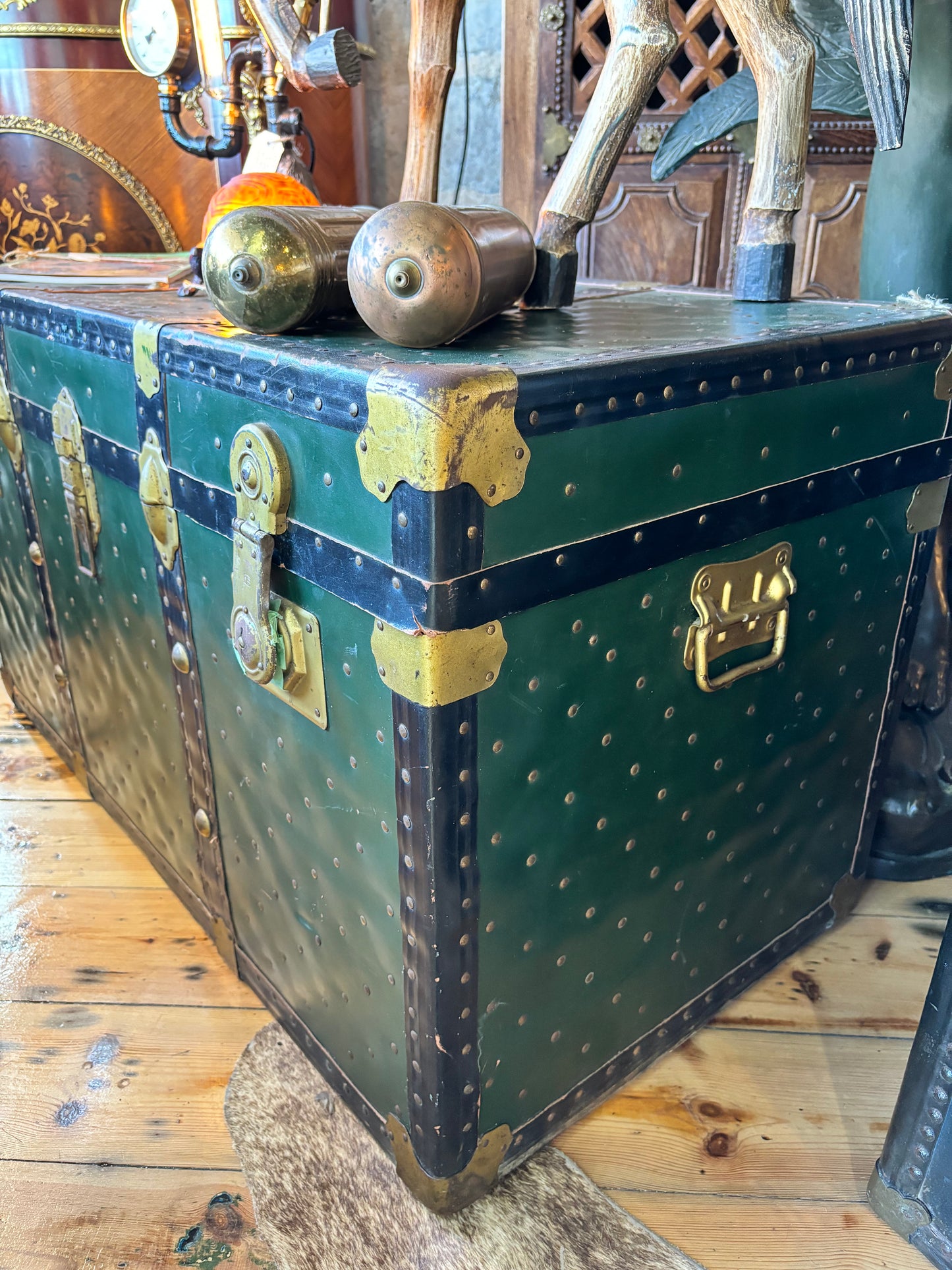 1920s Italian Mail Trunk