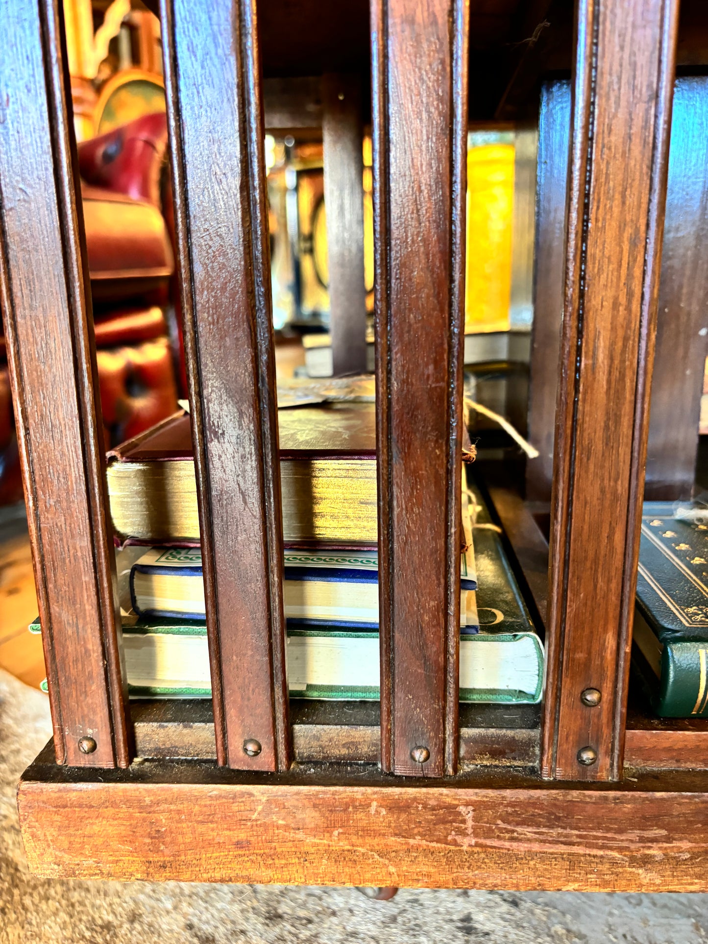 Antique Revolving Bookcase