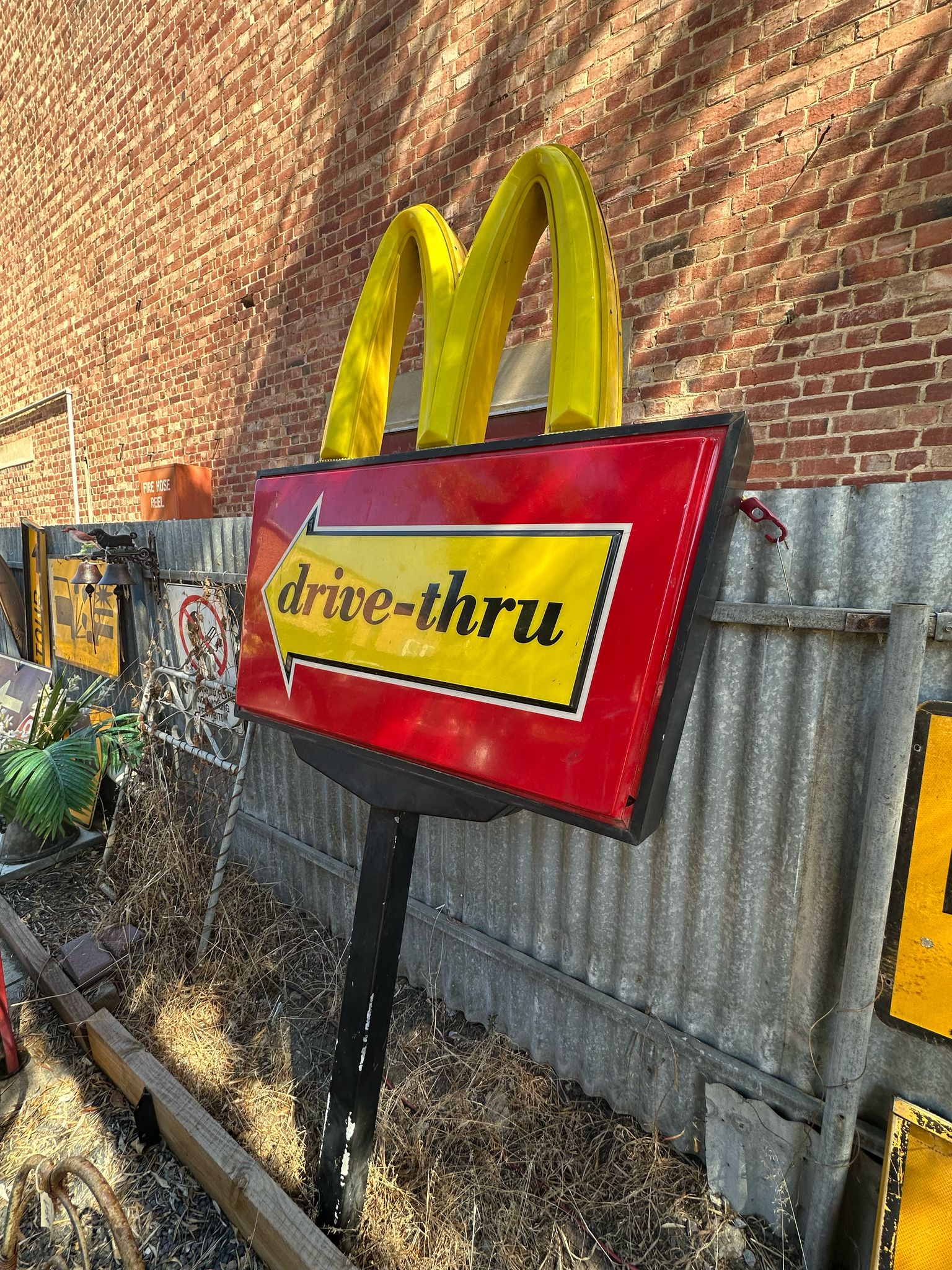 McDonalds Drive-Thru Sign, Vintage Original – La La Vintage