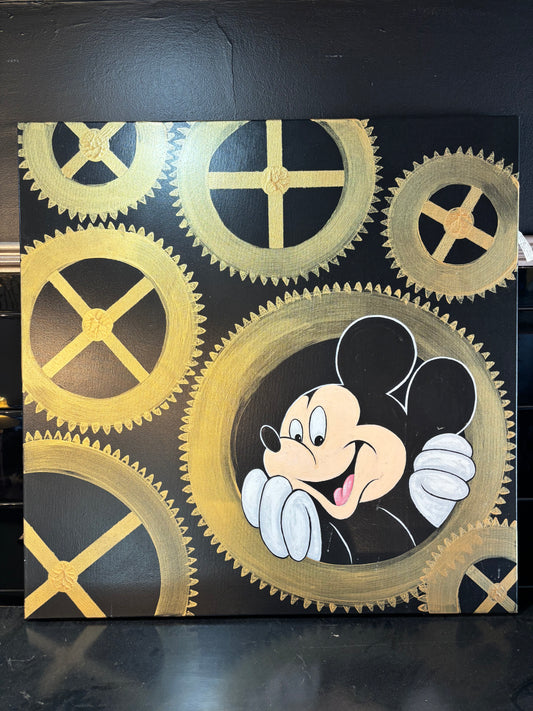 Original Mickey Painting by Max Rupert