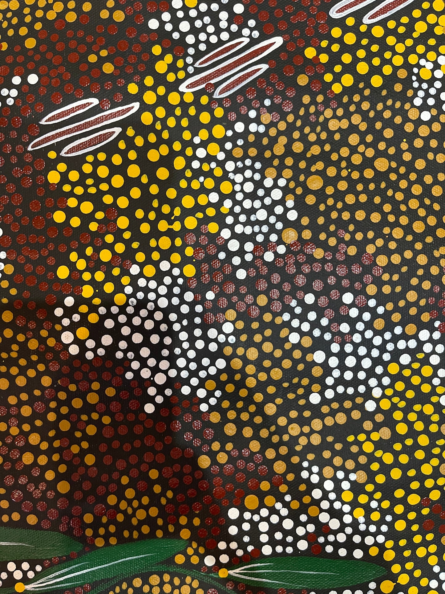 Exquisite Large Aboriginal Painting by Trephina Sultan (Thanguwa)