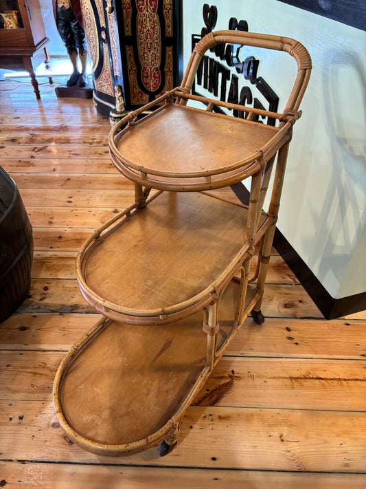 Bamboo Drinks Trolley