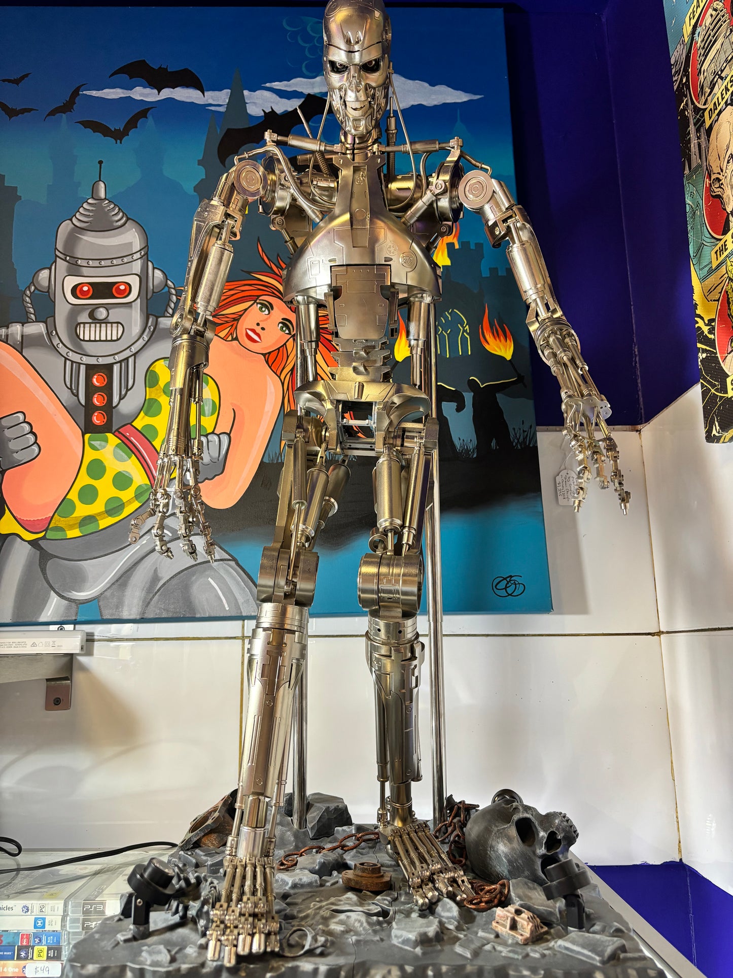 Metal Model of The Terminator