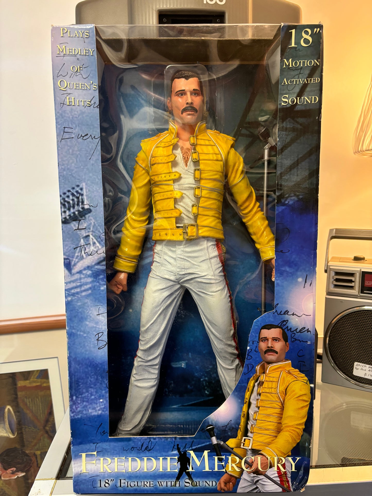 Rare Boxed Freddie Mercury Doll