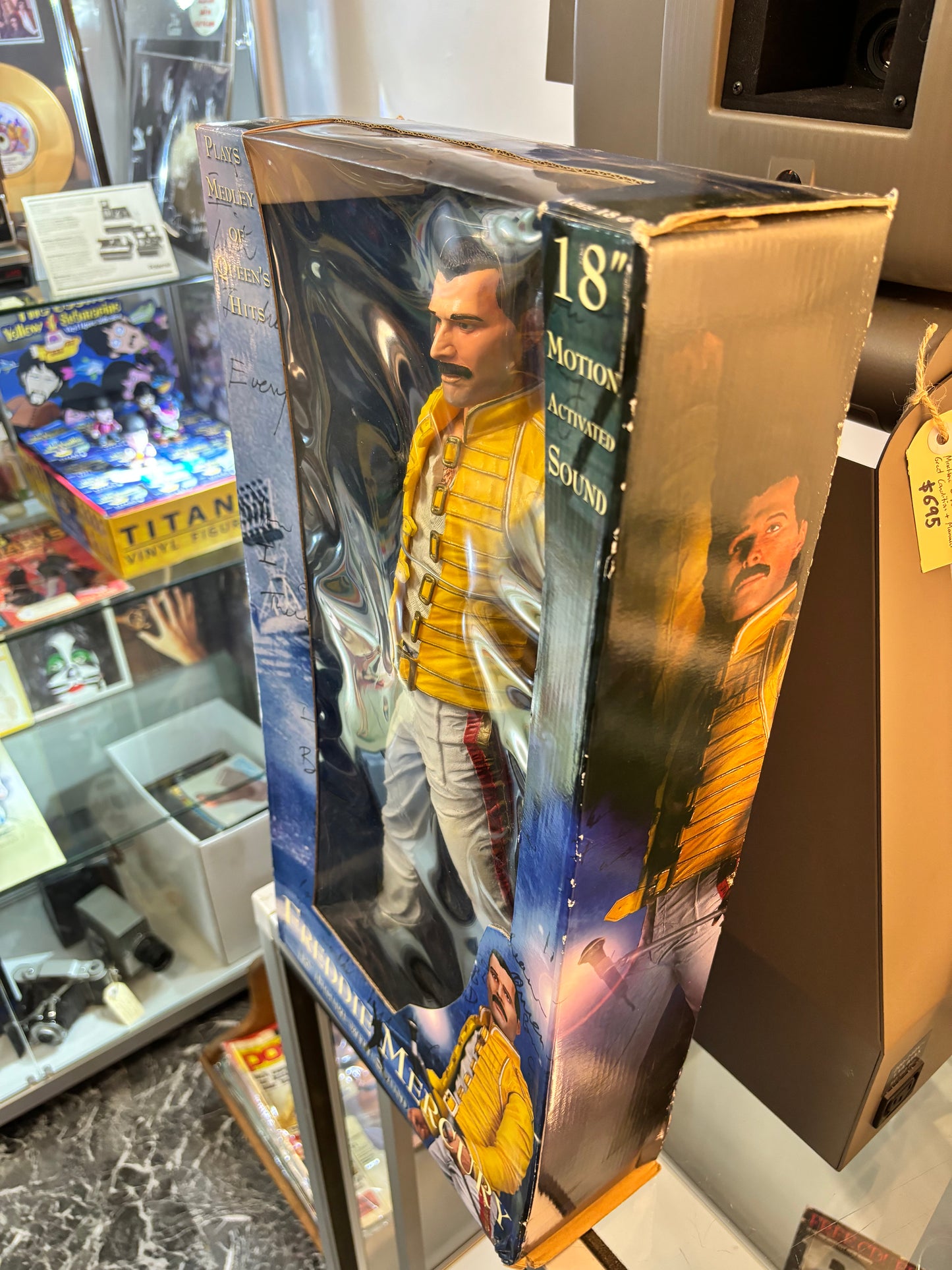 Rare Boxed Freddie Mercury Doll