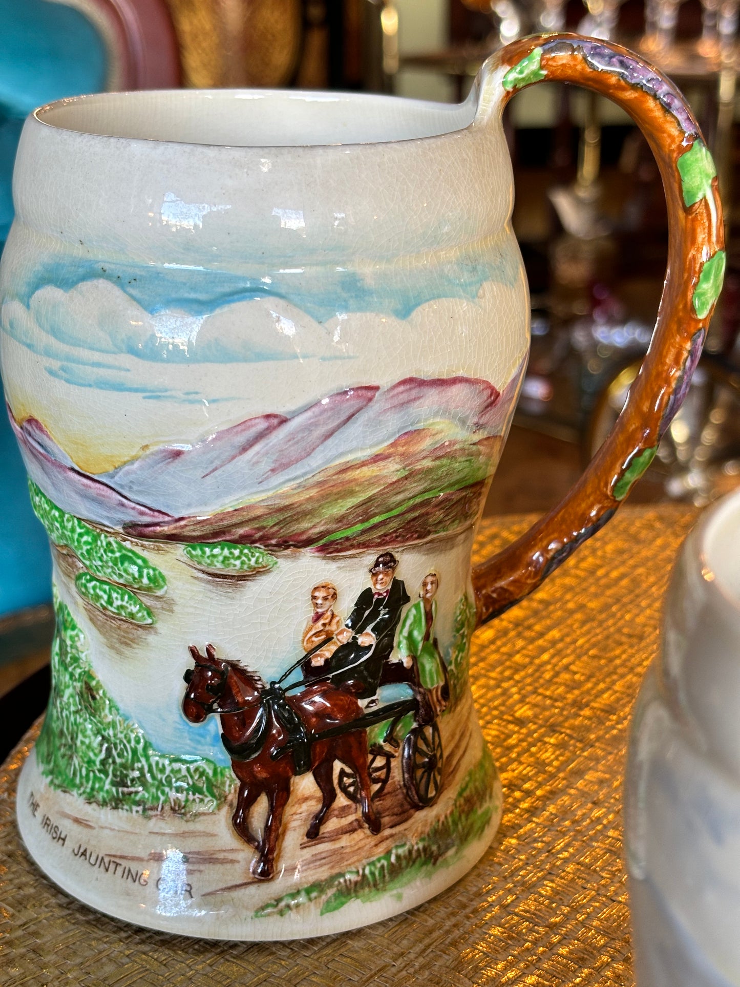 Killarney Crown Devon Collection - Jug, Tankard & Mug. Fieldings, England