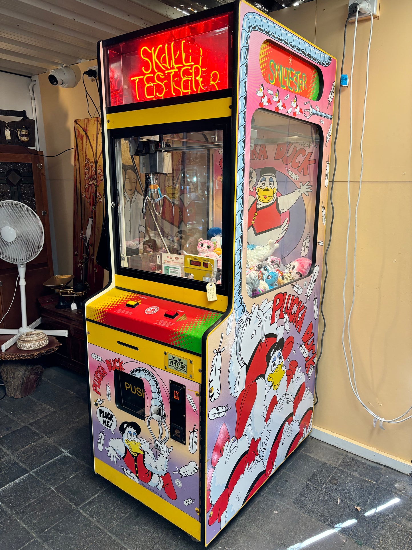 Pluck-A-Duck Skill Tester Claw Machine From Studio Of Hey Hey It’s Saturday