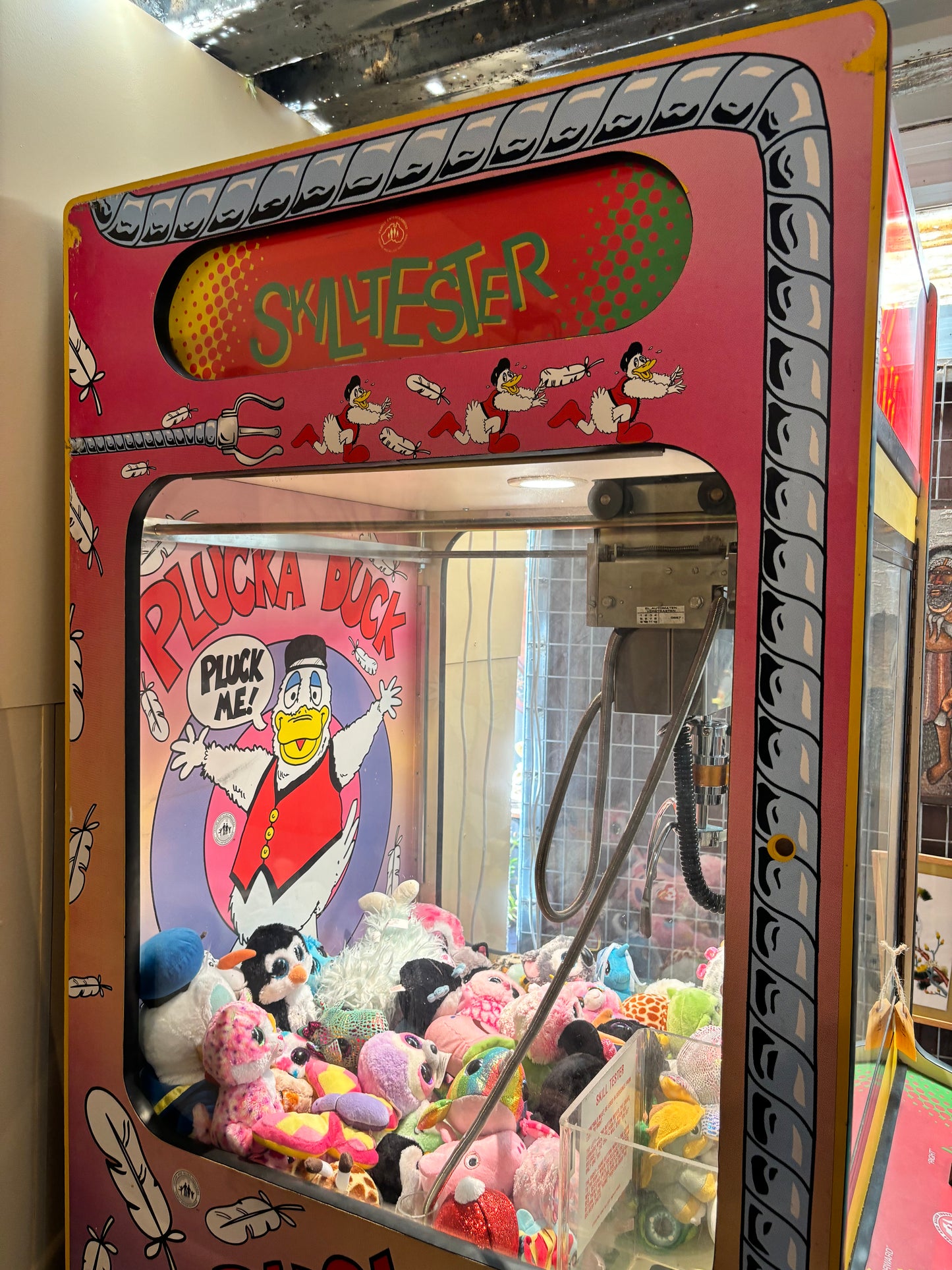 Pluck-A-Duck Skill Tester Claw Machine From Studio Of Hey Hey It’s Saturday