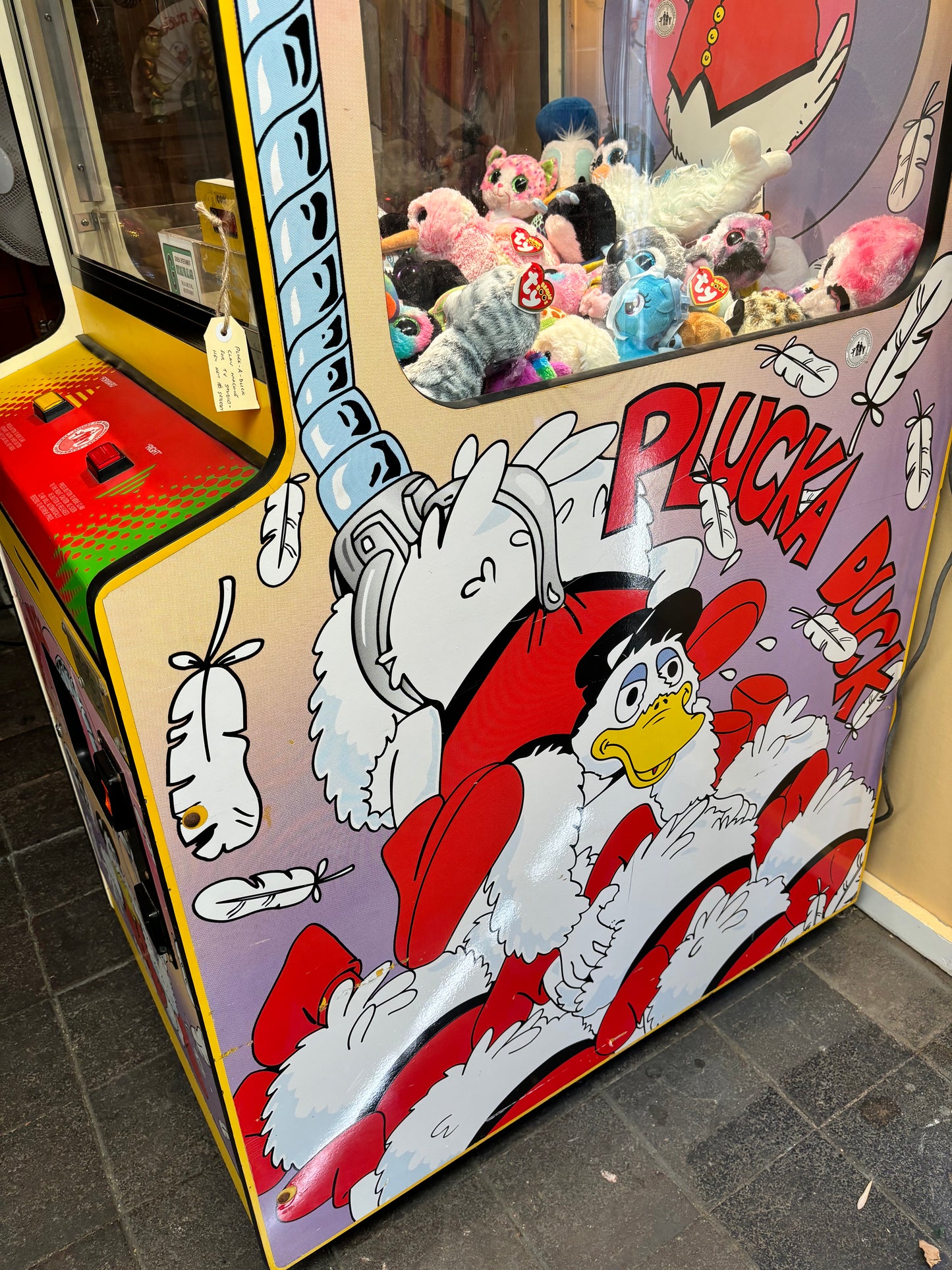 Pluck-A-Duck Skill Tester Claw Machine From Studio Of Hey Hey It’s Saturday