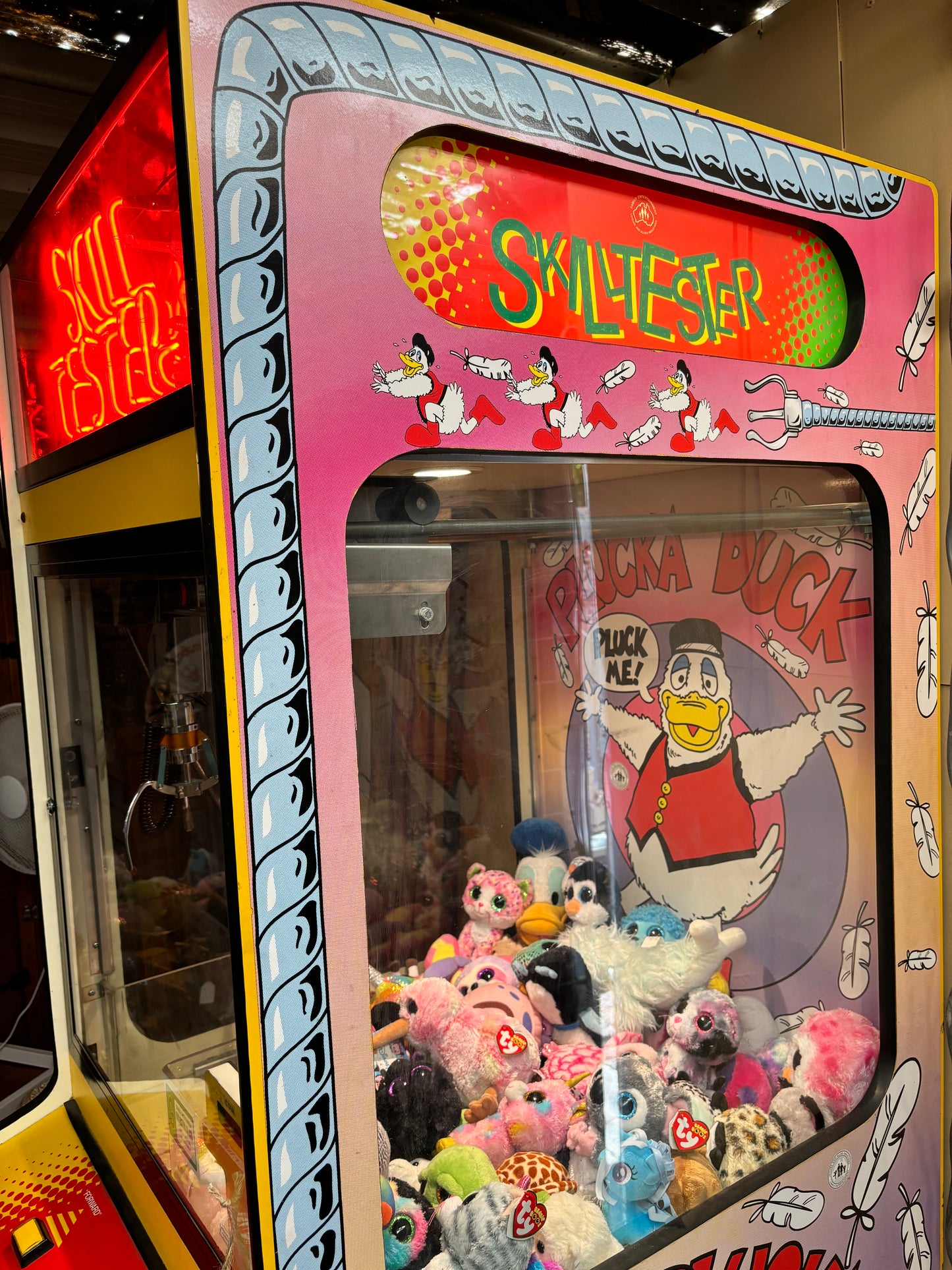 Pluck-A-Duck Skill Tester Claw Machine From Studio Of Hey Hey It’s Saturday