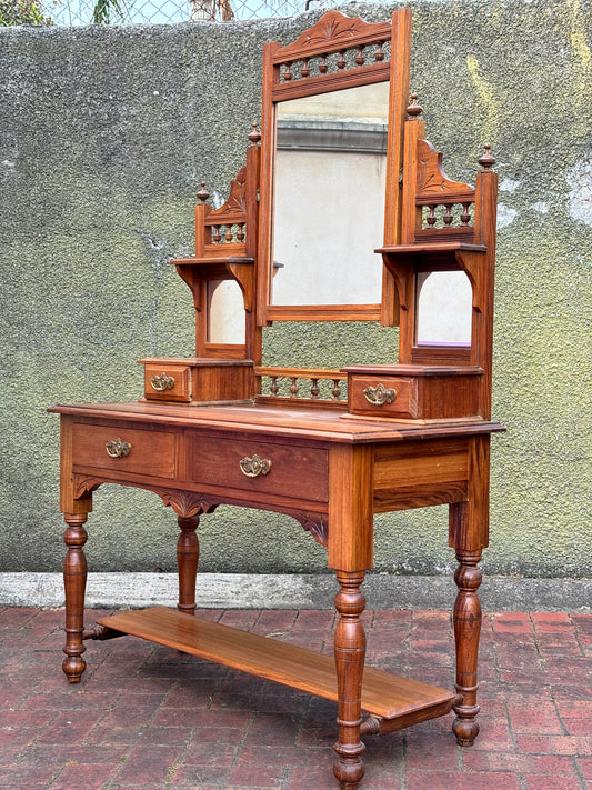 Antique Cedar Dressing Table