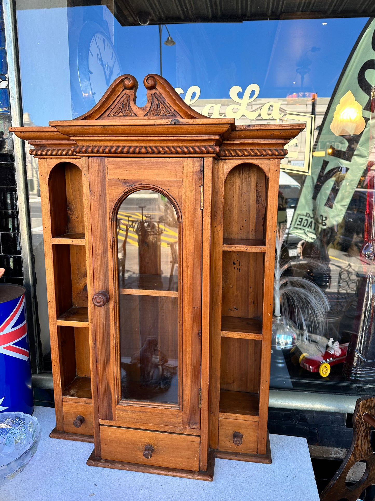 Vintage Display Cabinet, Stand Alone