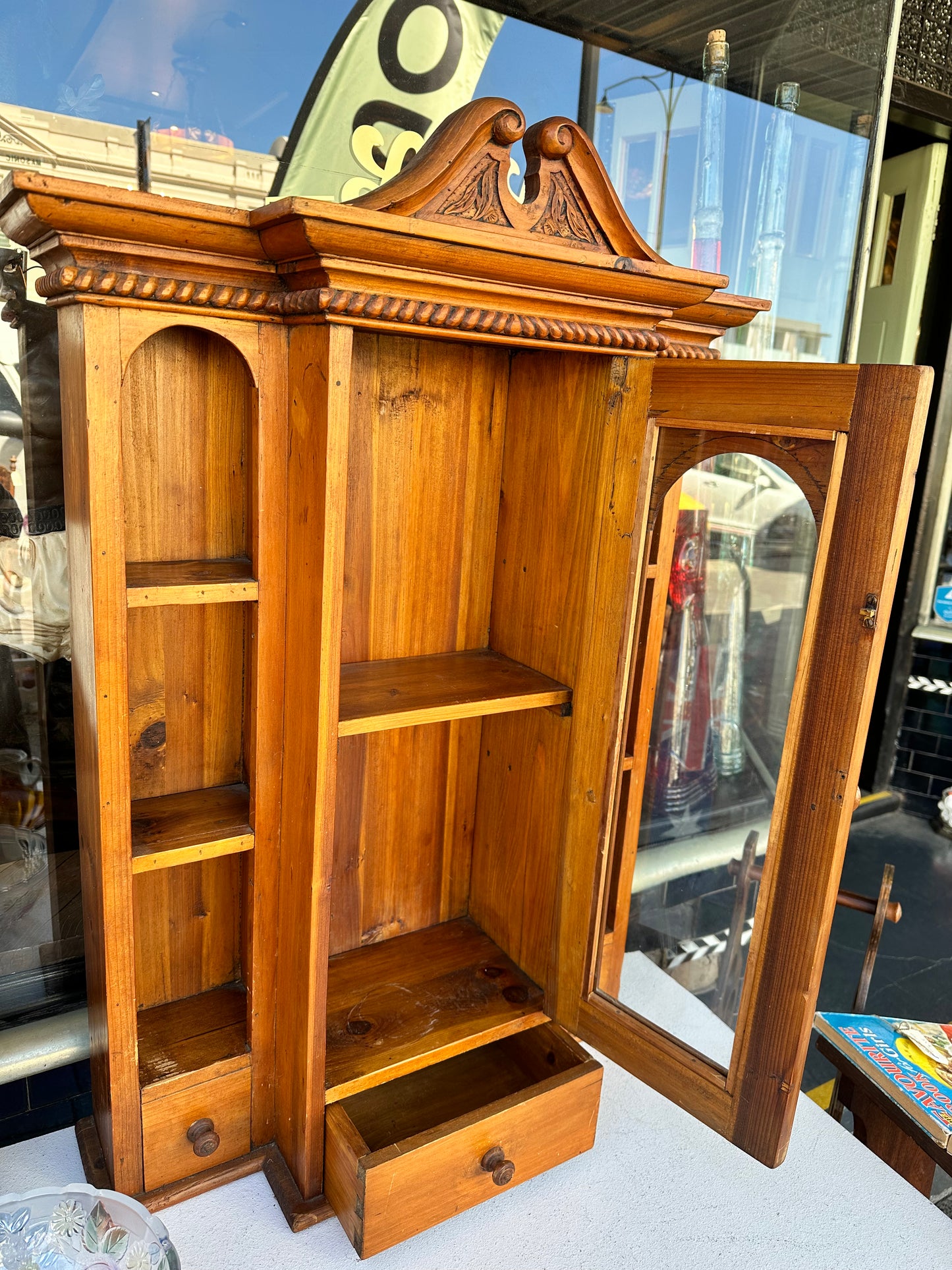 Vintage Display Cabinet, Stand Alone