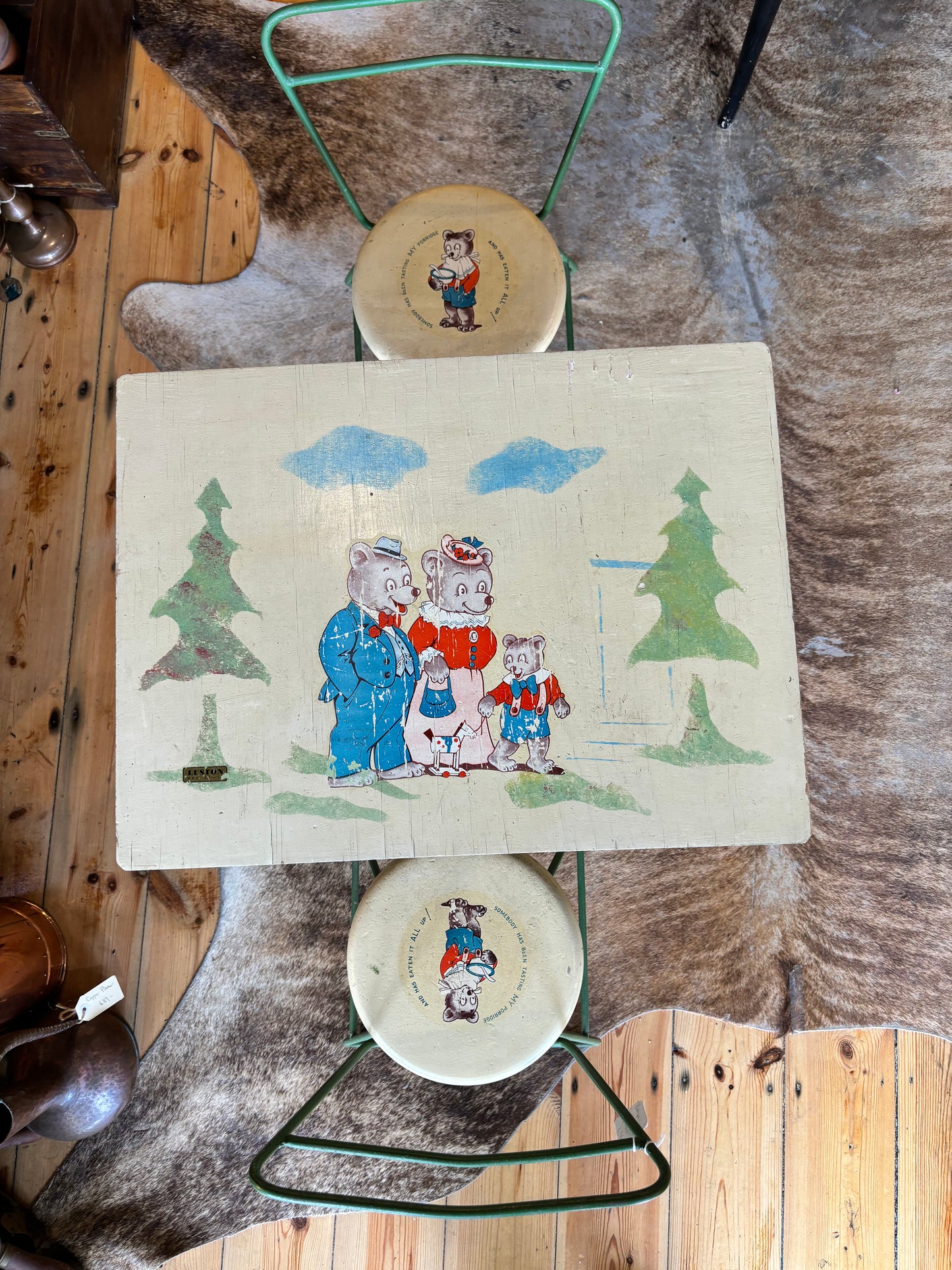 Vintage Children’s Table and Chair Set