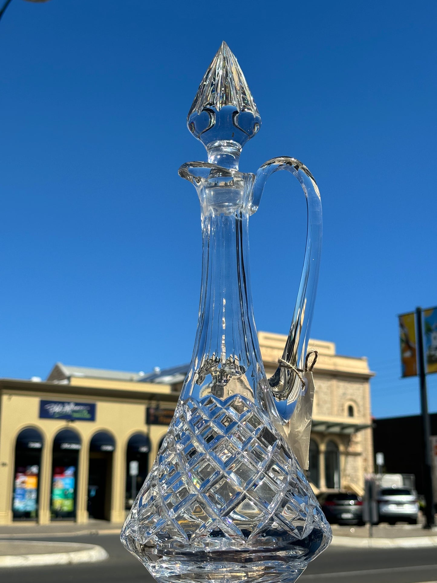 Exquisite Cut Crystal Decanter