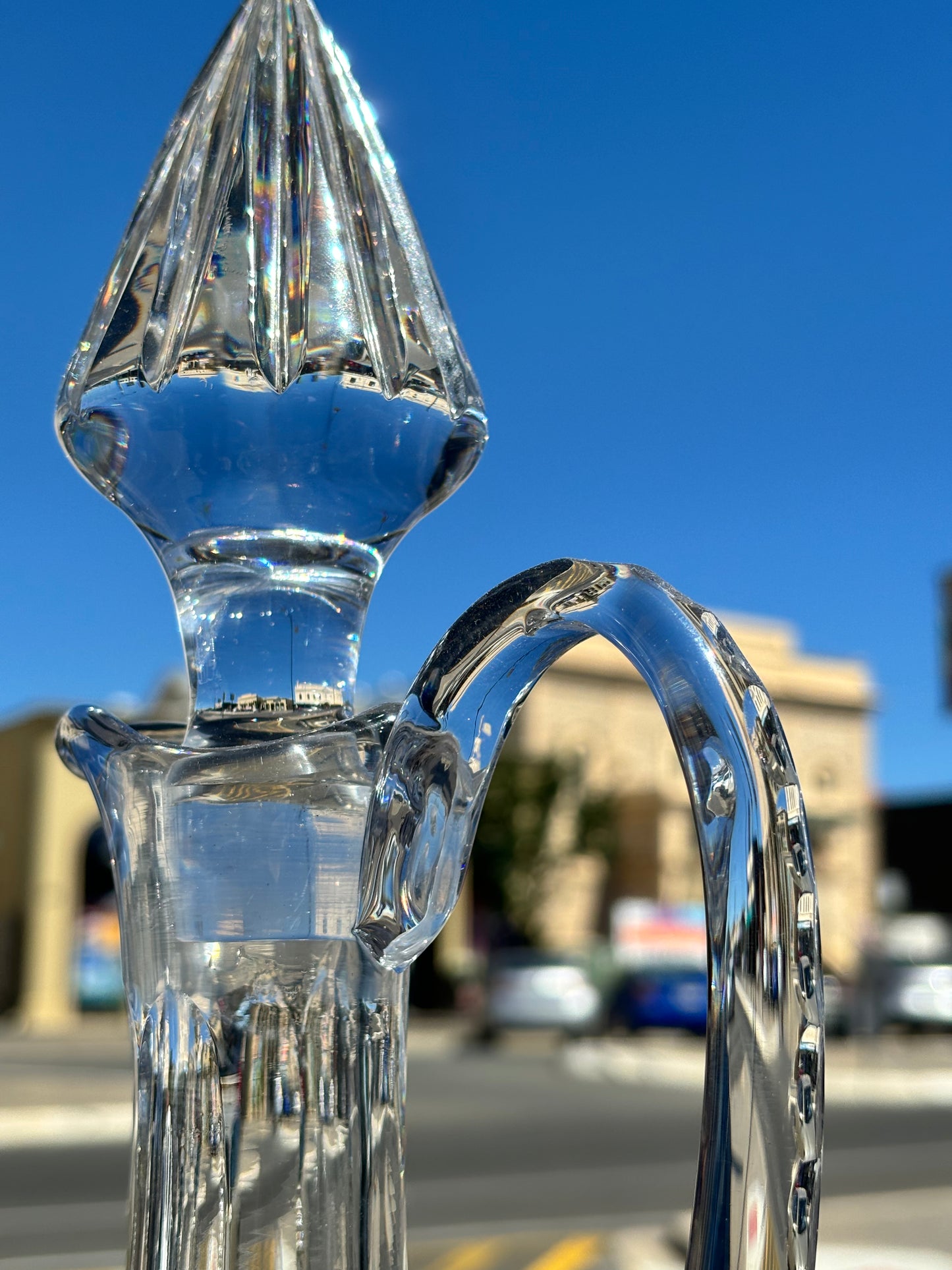 Exquisite Cut Crystal Decanter