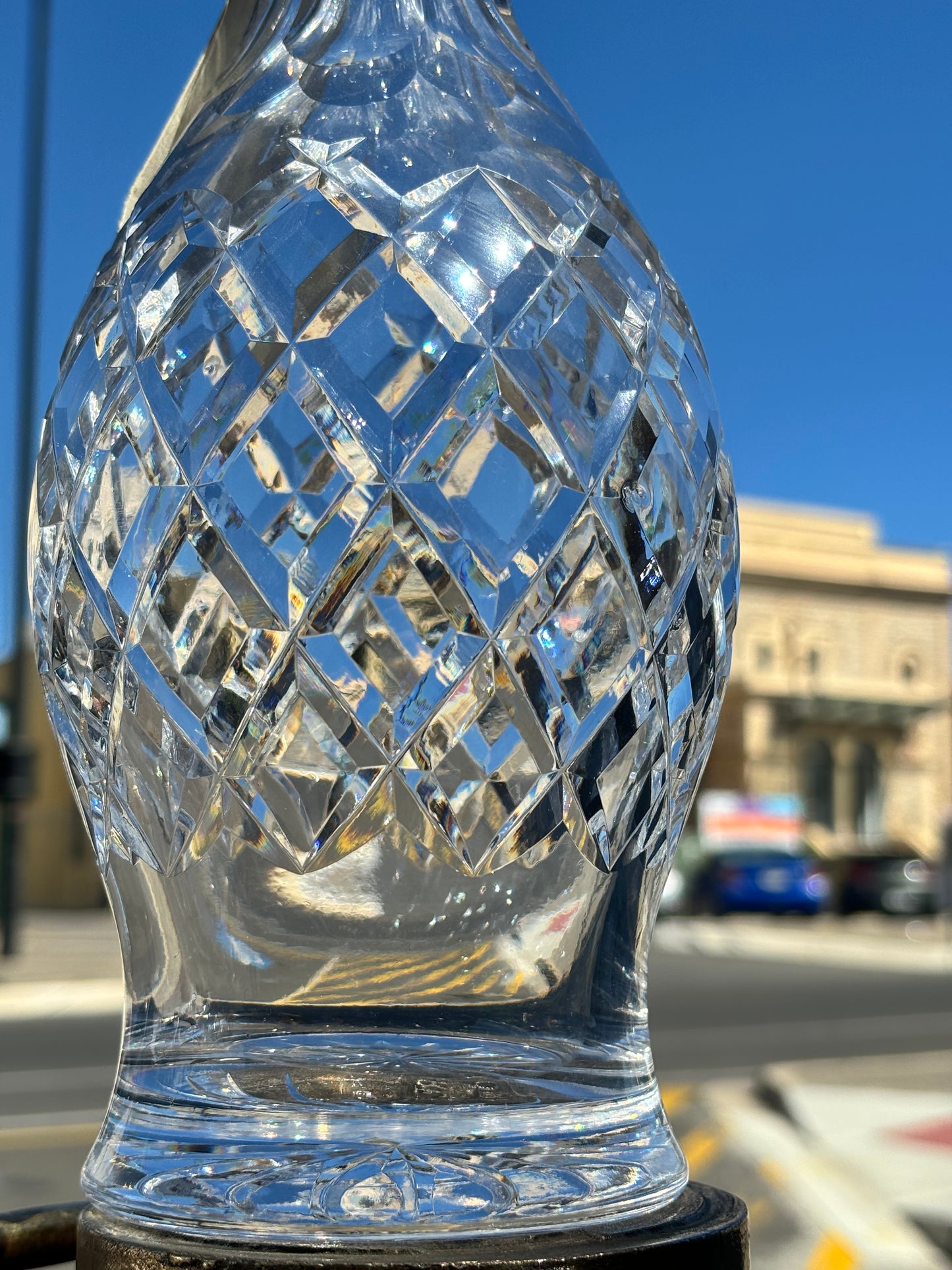 Waterford Cut Crystal Decanter with Stopper